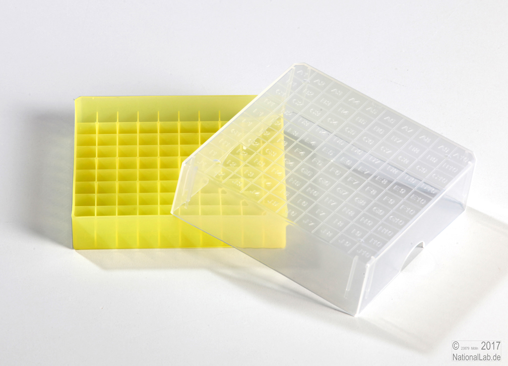 EPPi® Kryobox 2.0, 10x10, Gul