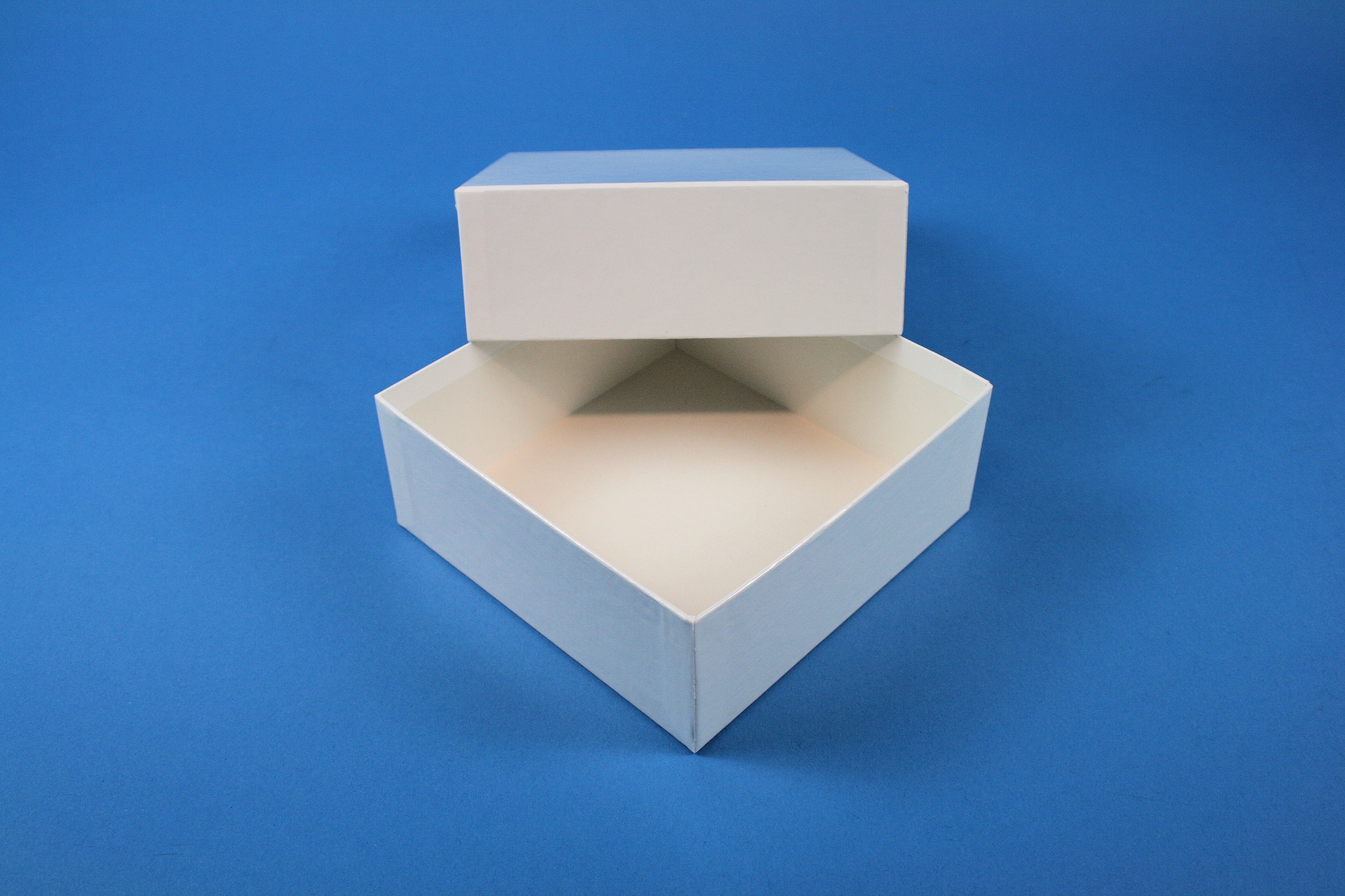 DELTA Box 50, 1x1, fiber, hvid, 50mm, 36 stk