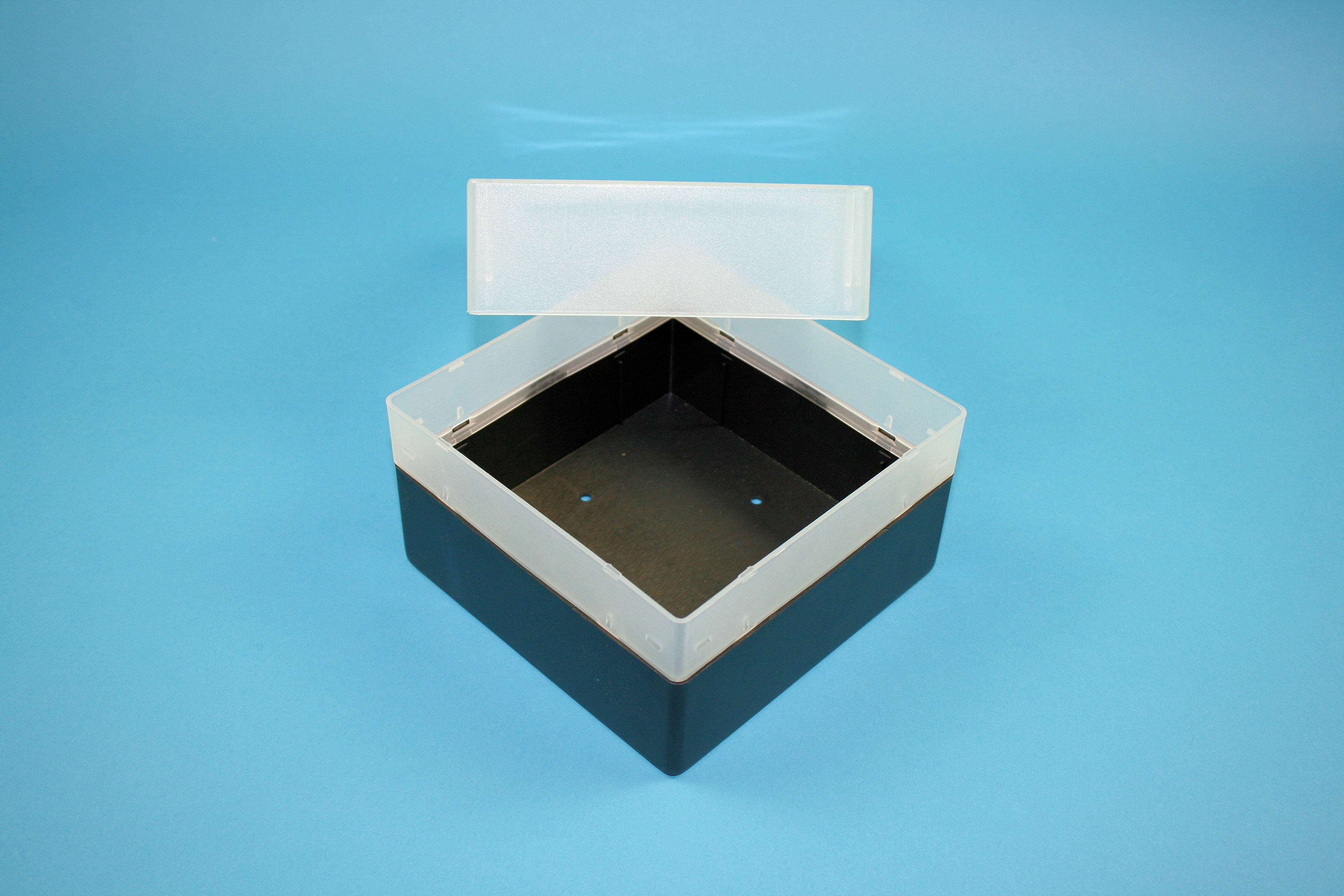 EPPi Box 102, 1x1, PP, sort, 102mm, fast