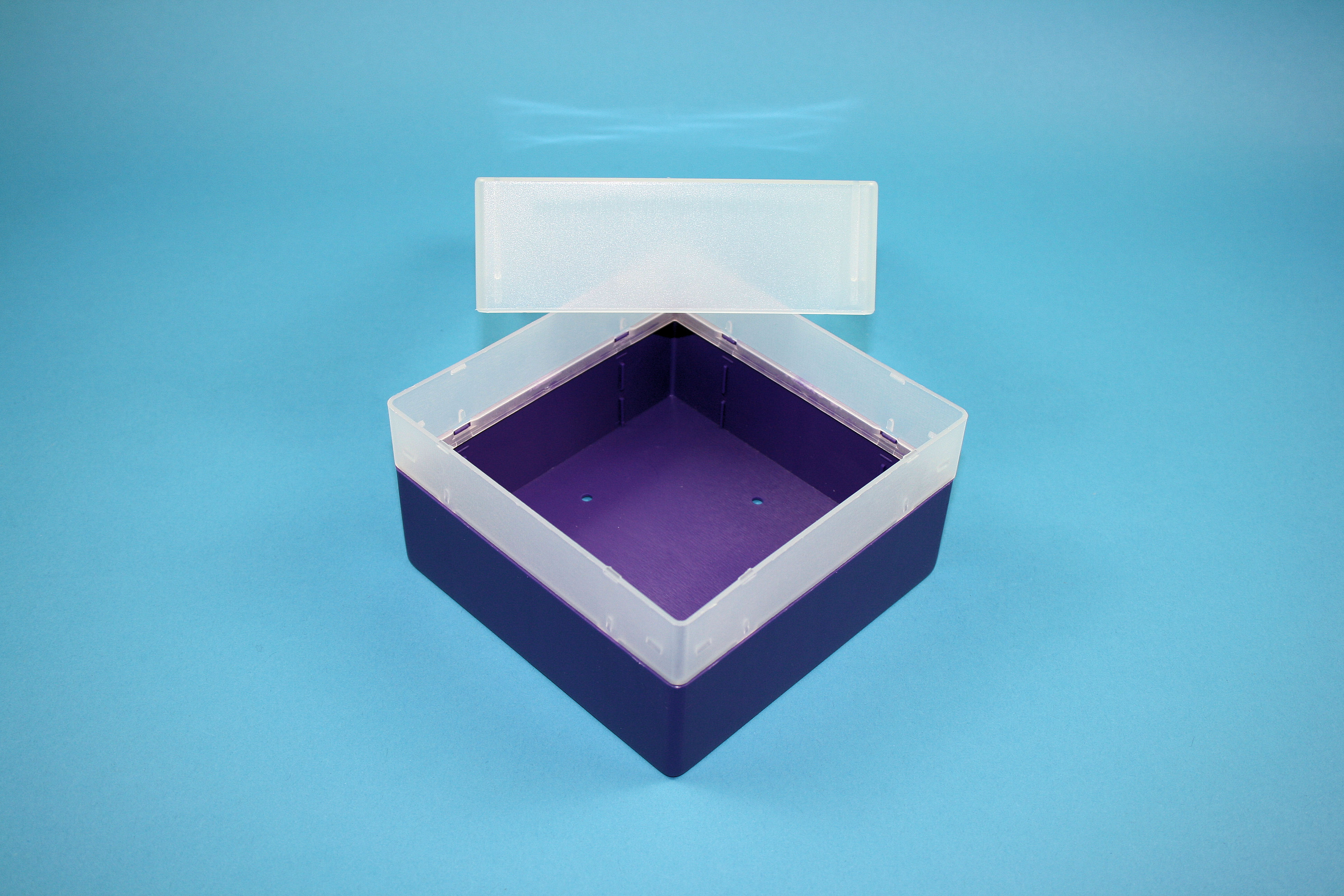 EPPi Box 102, 1x1, PP, lilla, 102mm, fast