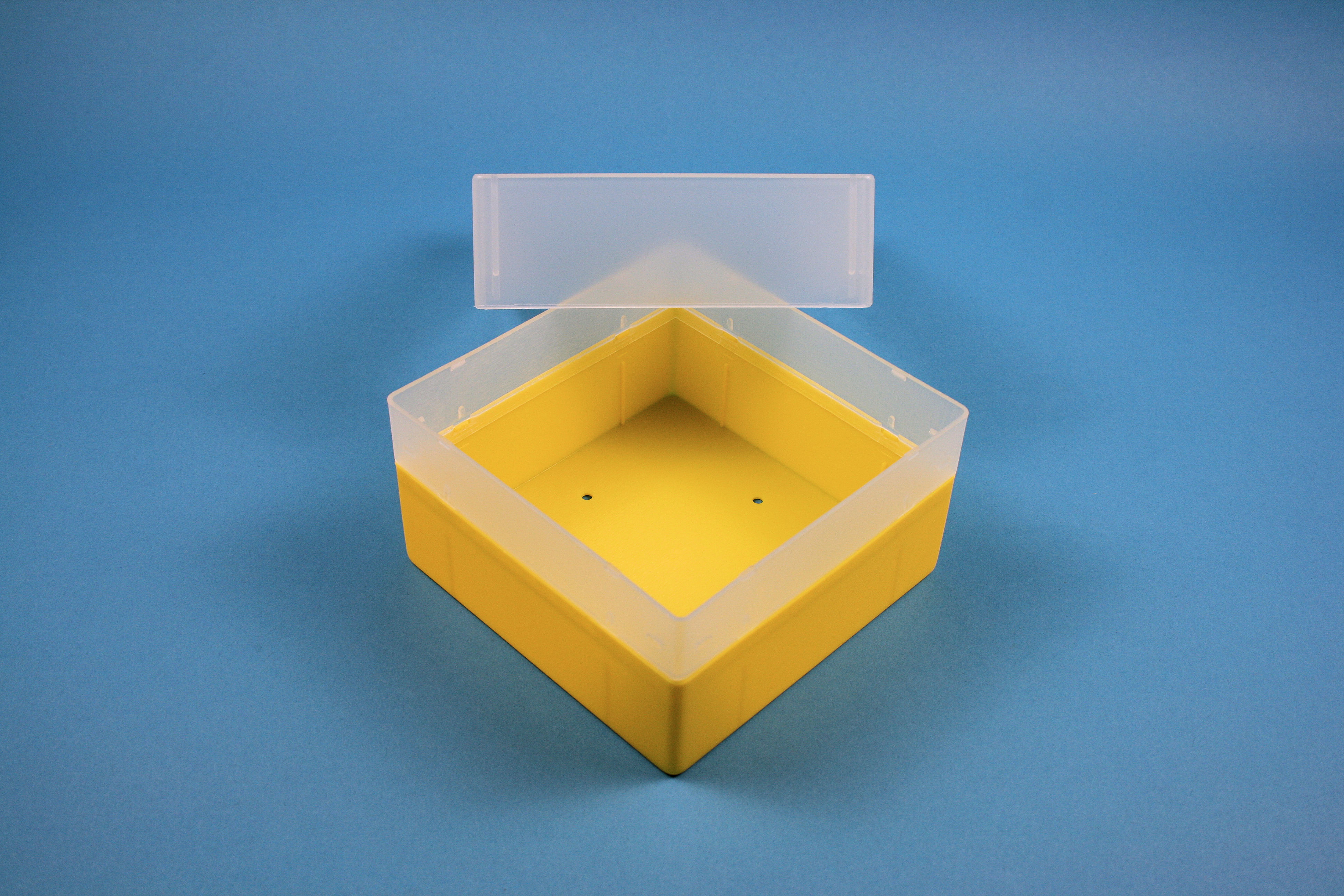 EPPi Box 102, 1x1, PP, gul, 102mm, fast