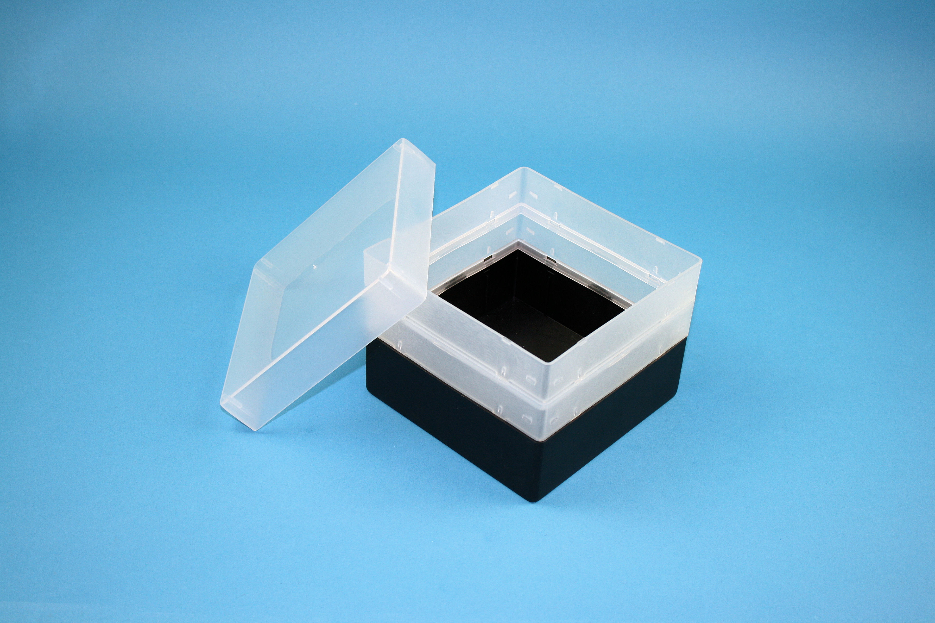 EPPi Box 105, 1x1, PP, sort, 105mm, fast