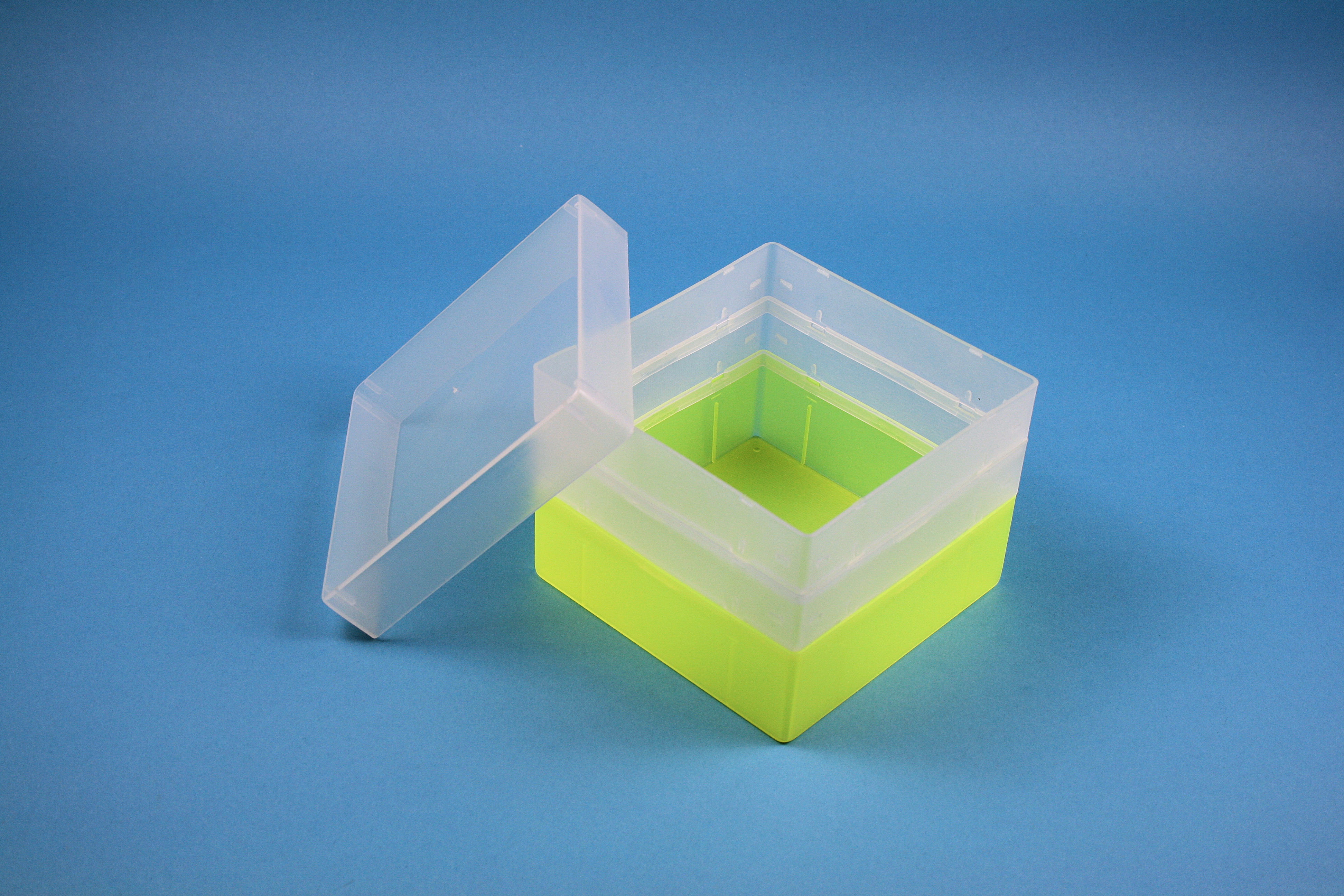 EPPi Box 105, 1x1, PP, n-gul, 105mm, fast