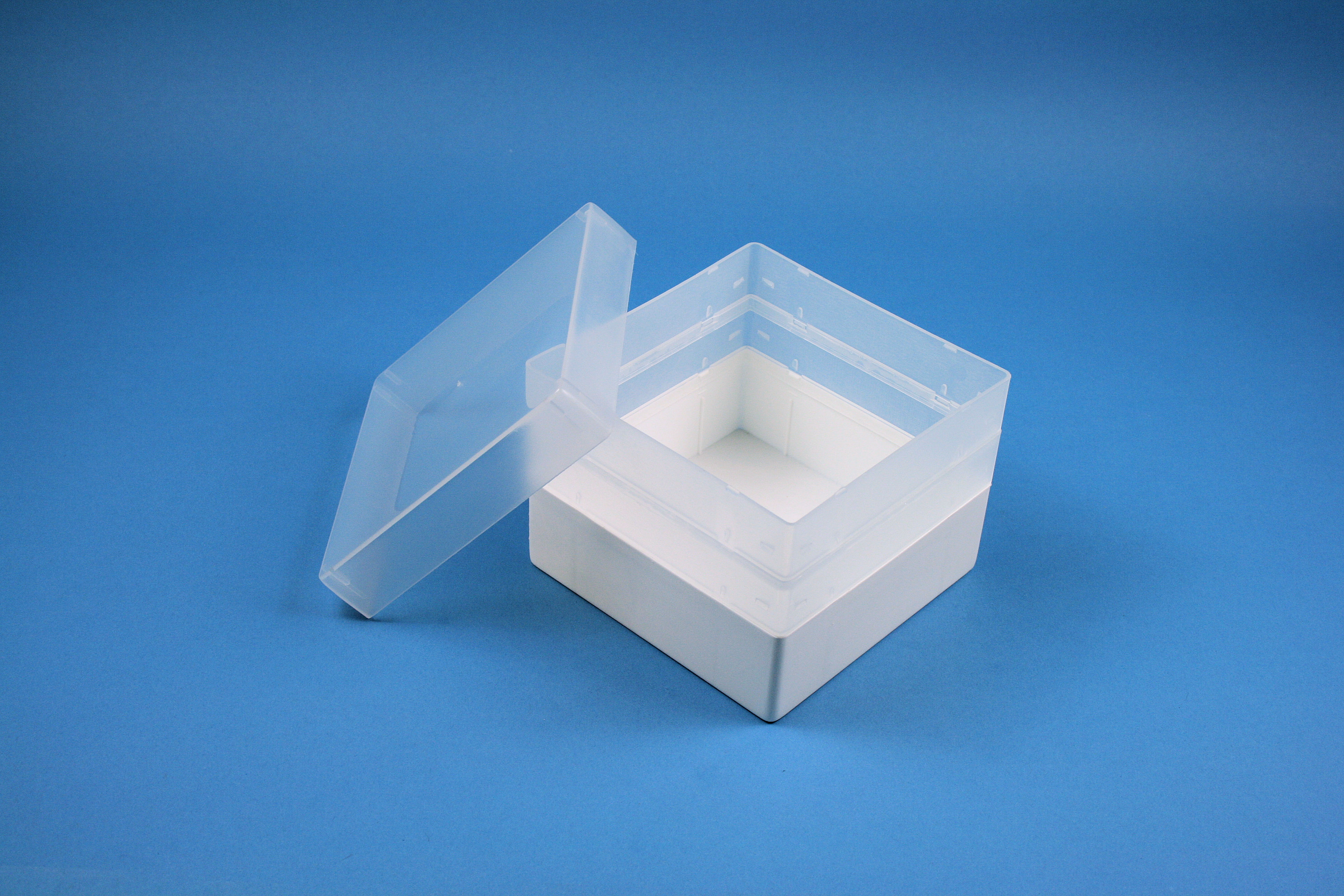 EPPi Box 105, 1x1, PP, hvid, 105mm, fast