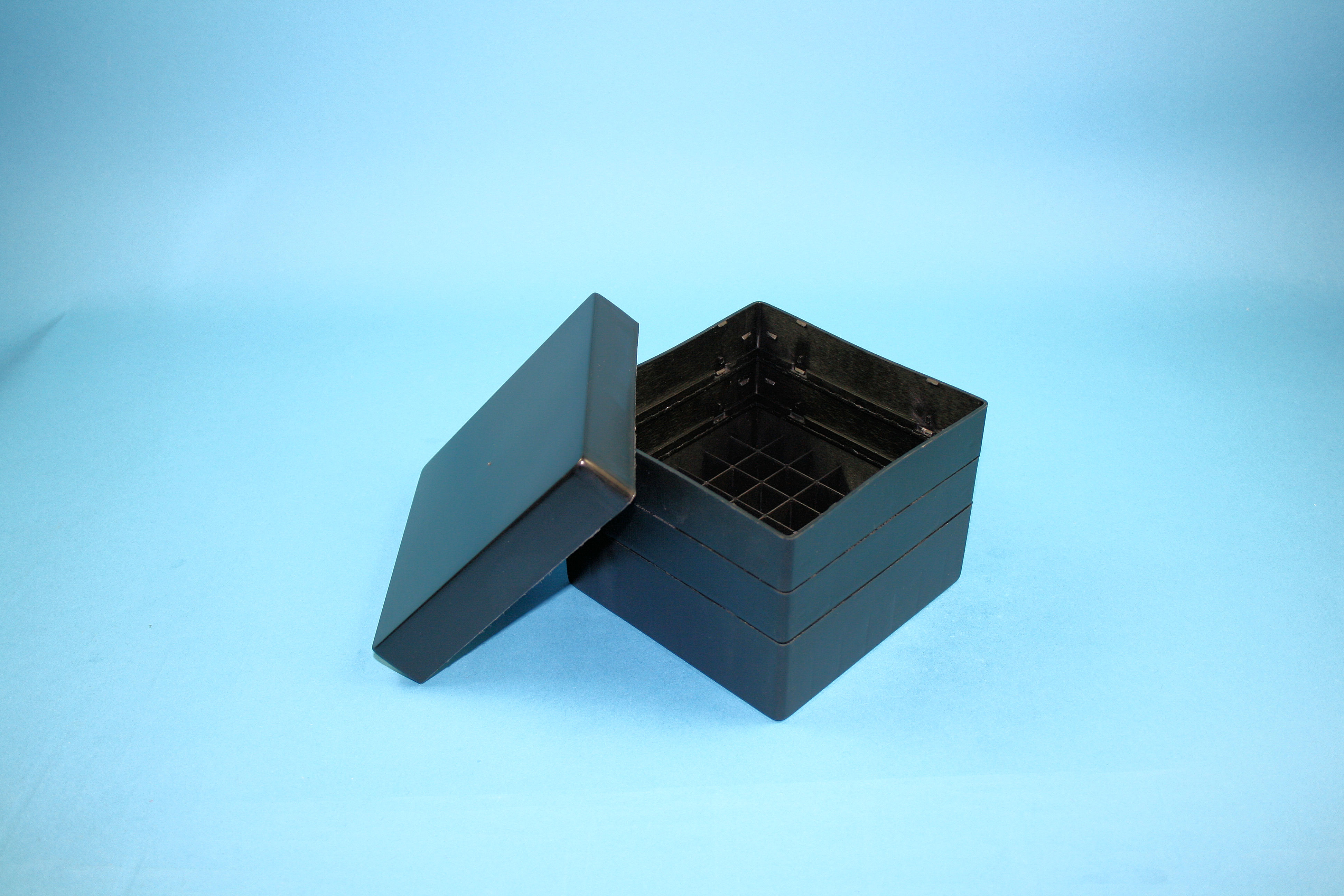 EPPi Box 105, 7x7, sort/sort, 105mm, fast, PP, 16,