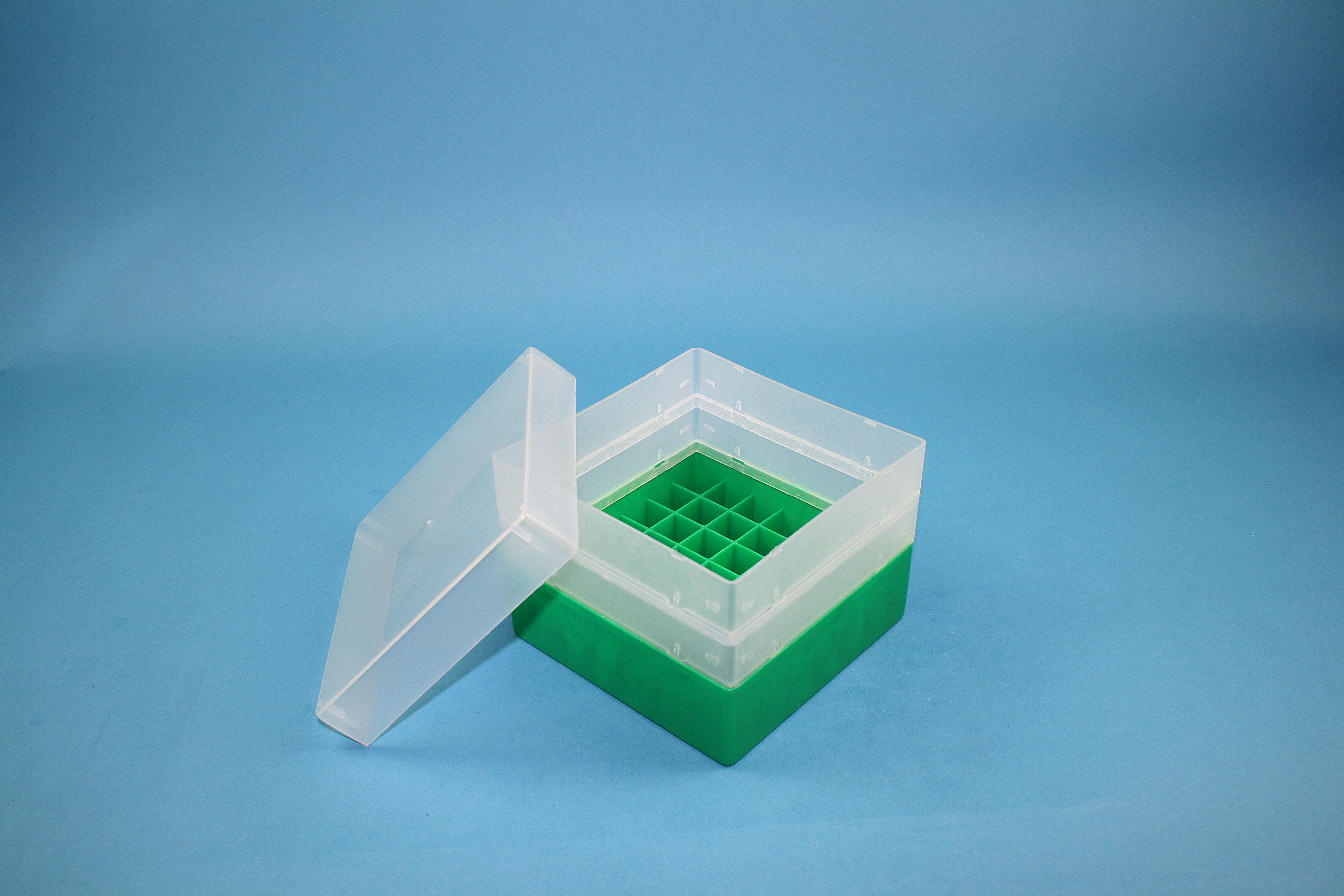 EPPi Box 105, 7x7, grøn, 105mm, fast, PP, 16,5mm