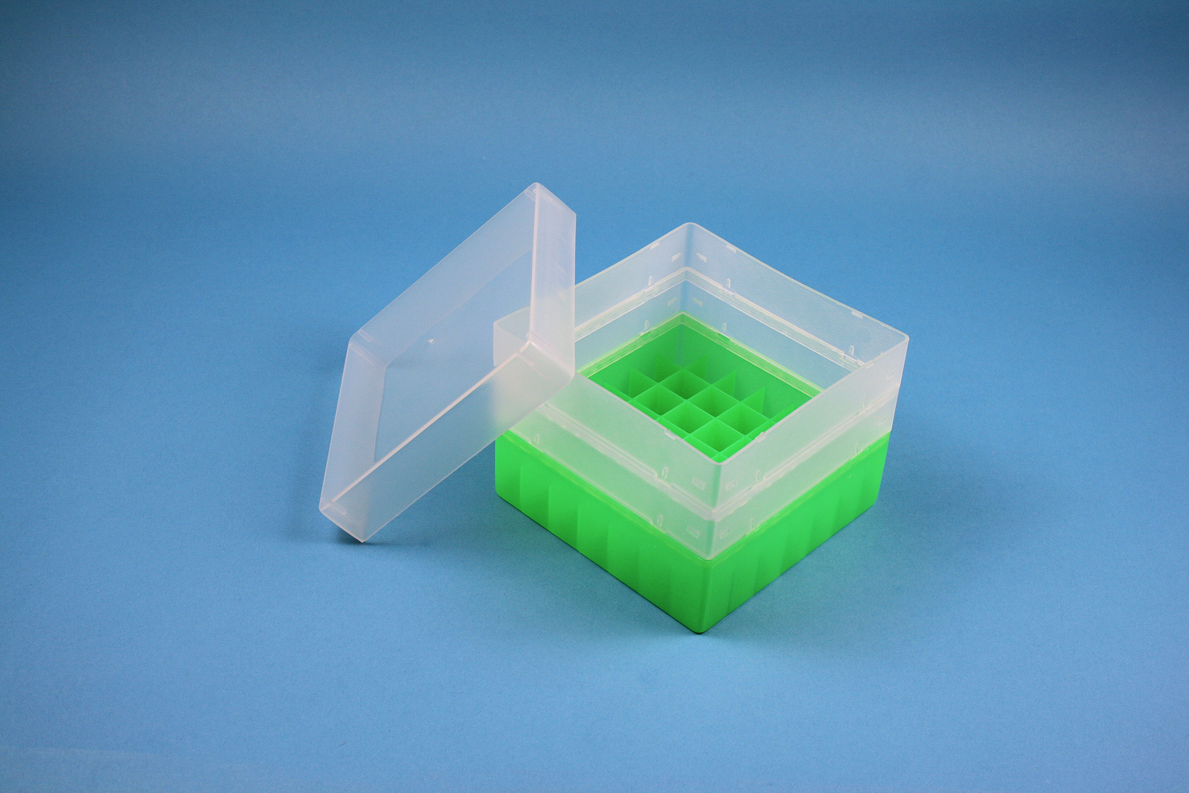 EPPi Box 105, 7x7, n-grøn, 105mm, fast, PP, 16,5mm