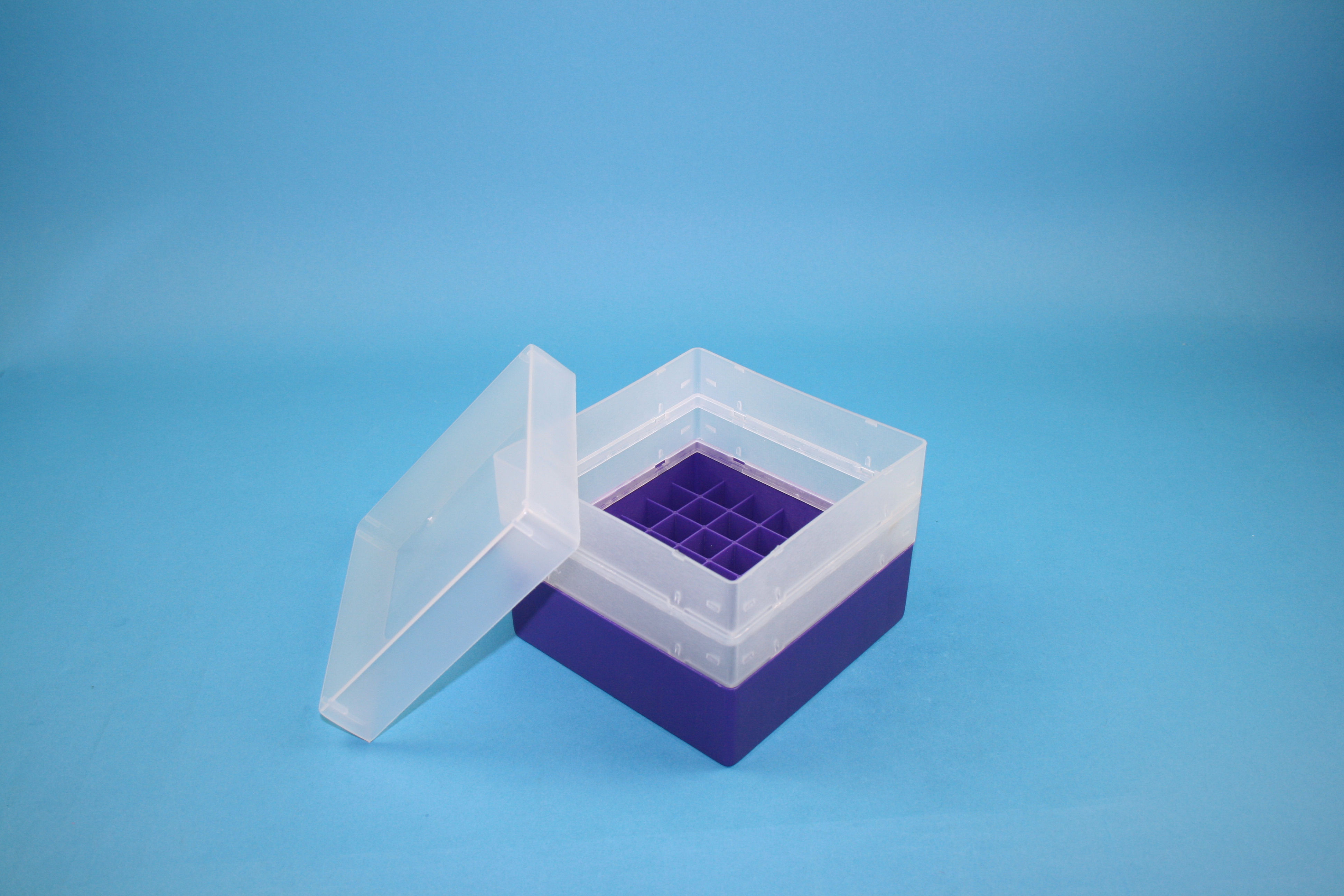 EPPi Box 105, 7x7, lilla, 105mm, fast, PP, 16,5mm