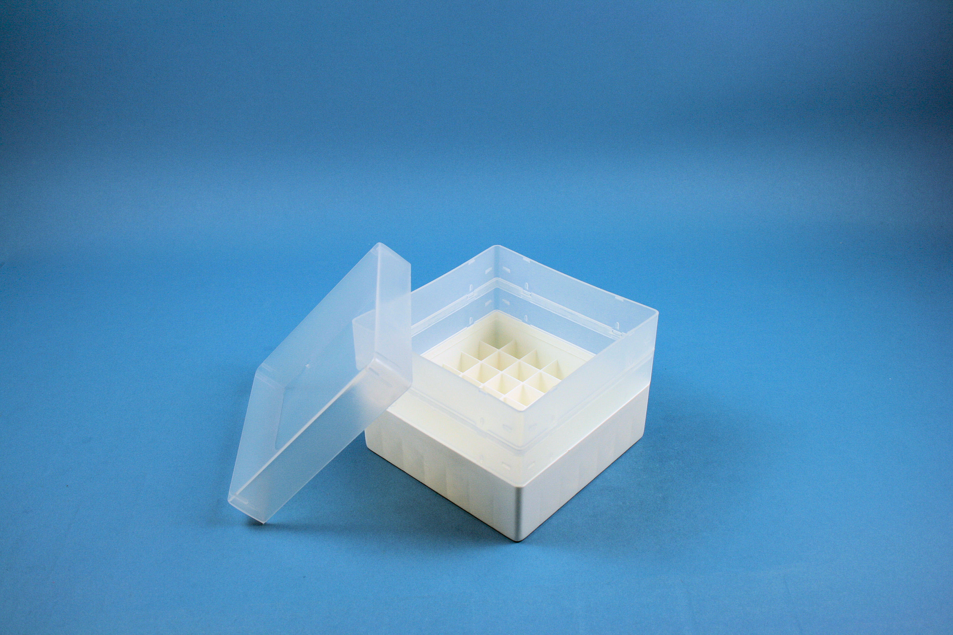 EPPi Box 105, 7x7, hvid, 105mm, fast, PP, 16,5mm