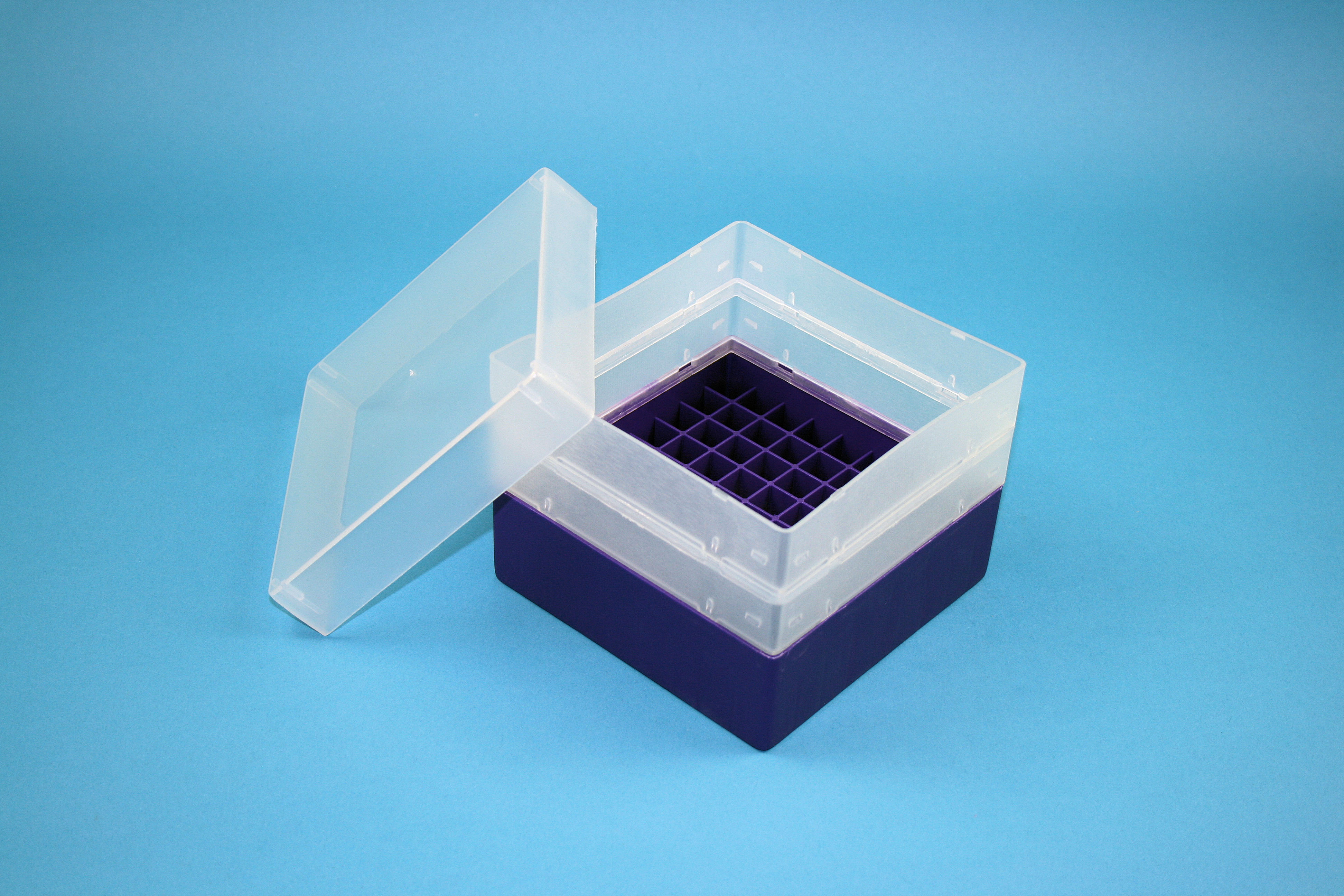 EPPi Box 105, 9x9, lilla, 105mm, fast, PP, 12,5mm