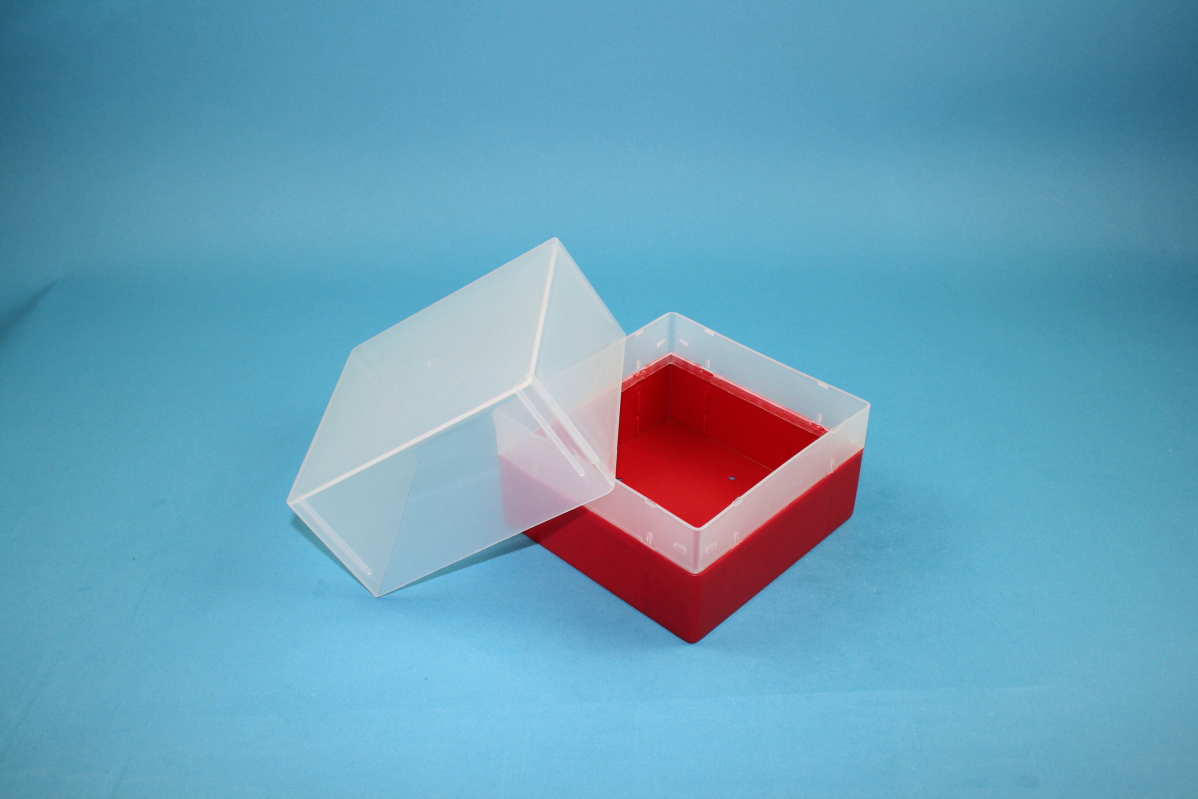 EPPi Box 122, 1x1, PP, rød, 122mm, fast