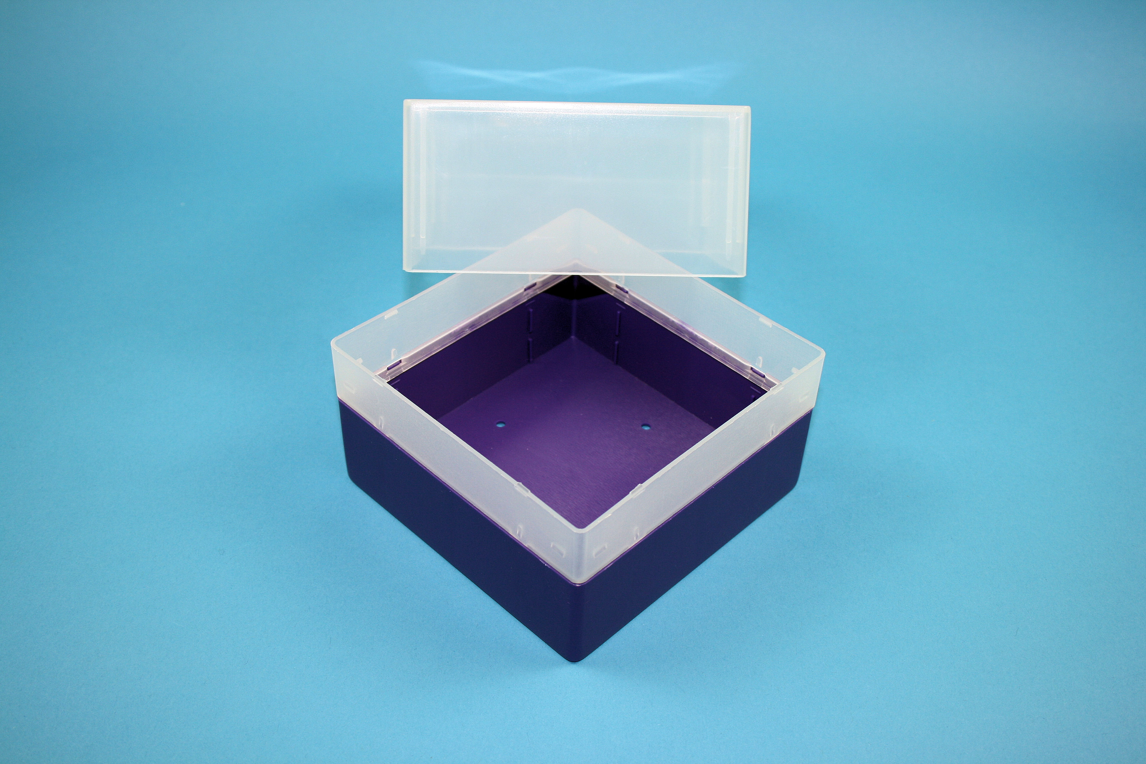 EPPi Box 122, 1x1, PP, lilla, 122mm, fast