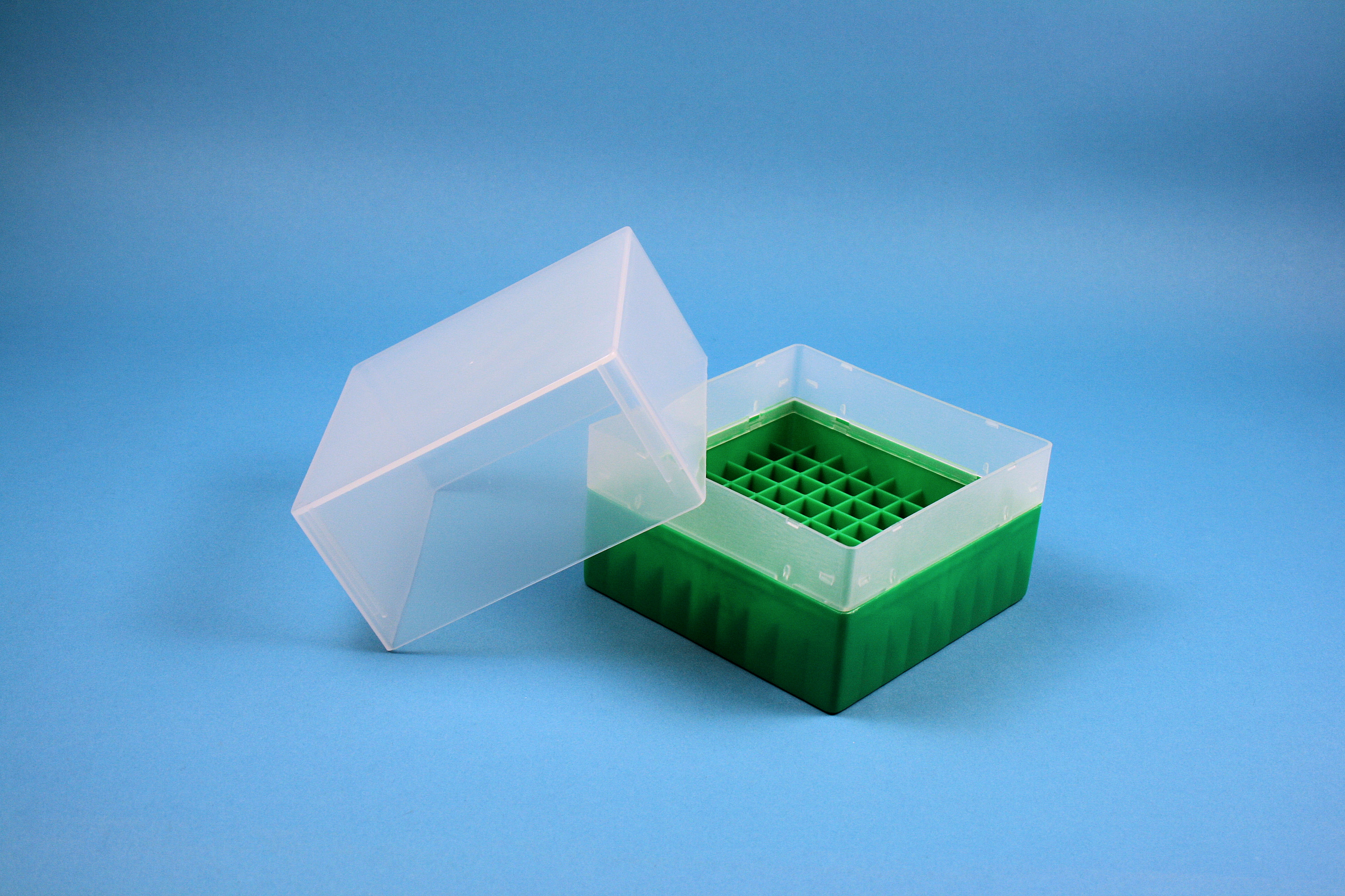 EPPi Box 122, 9x9, grøn, 122mm, fast, PP, 12,5mm