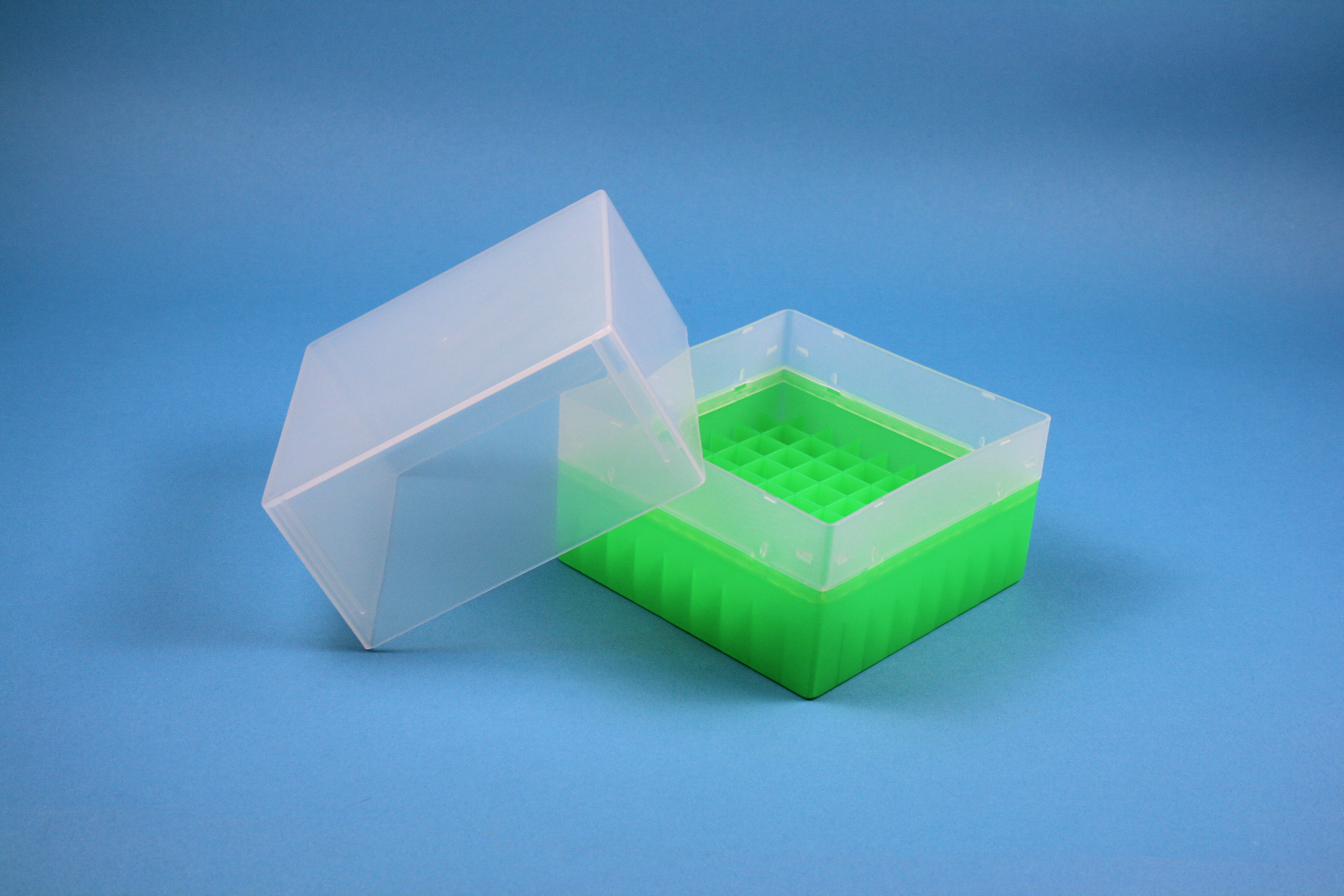 EPPi Box 122, 9x9, n-grøn, 122mm, fast, PP, 12,5mm