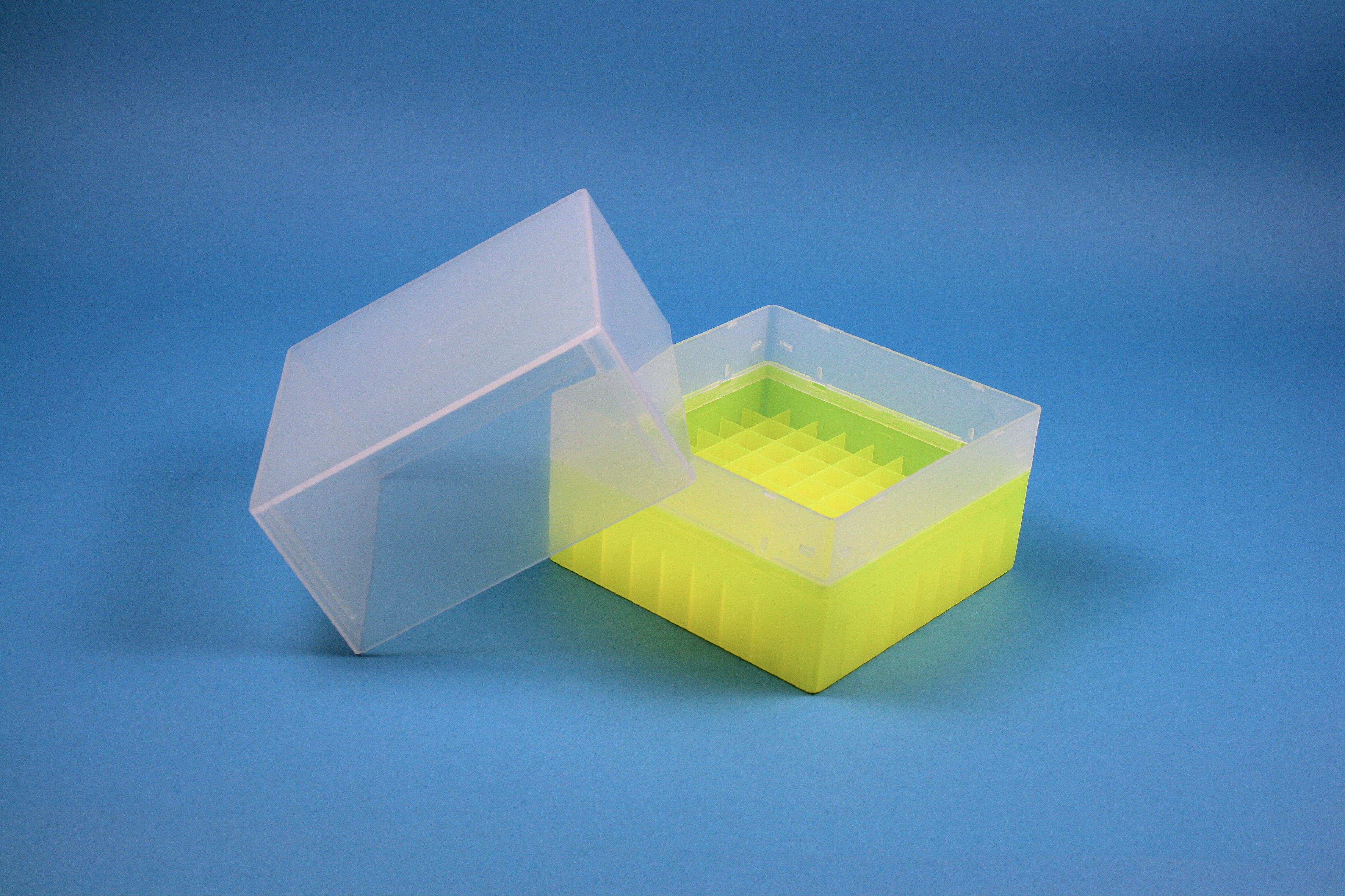 EPPi Box 122, 9x9, n-gul, 122mm, fast, PP, 12,5mm