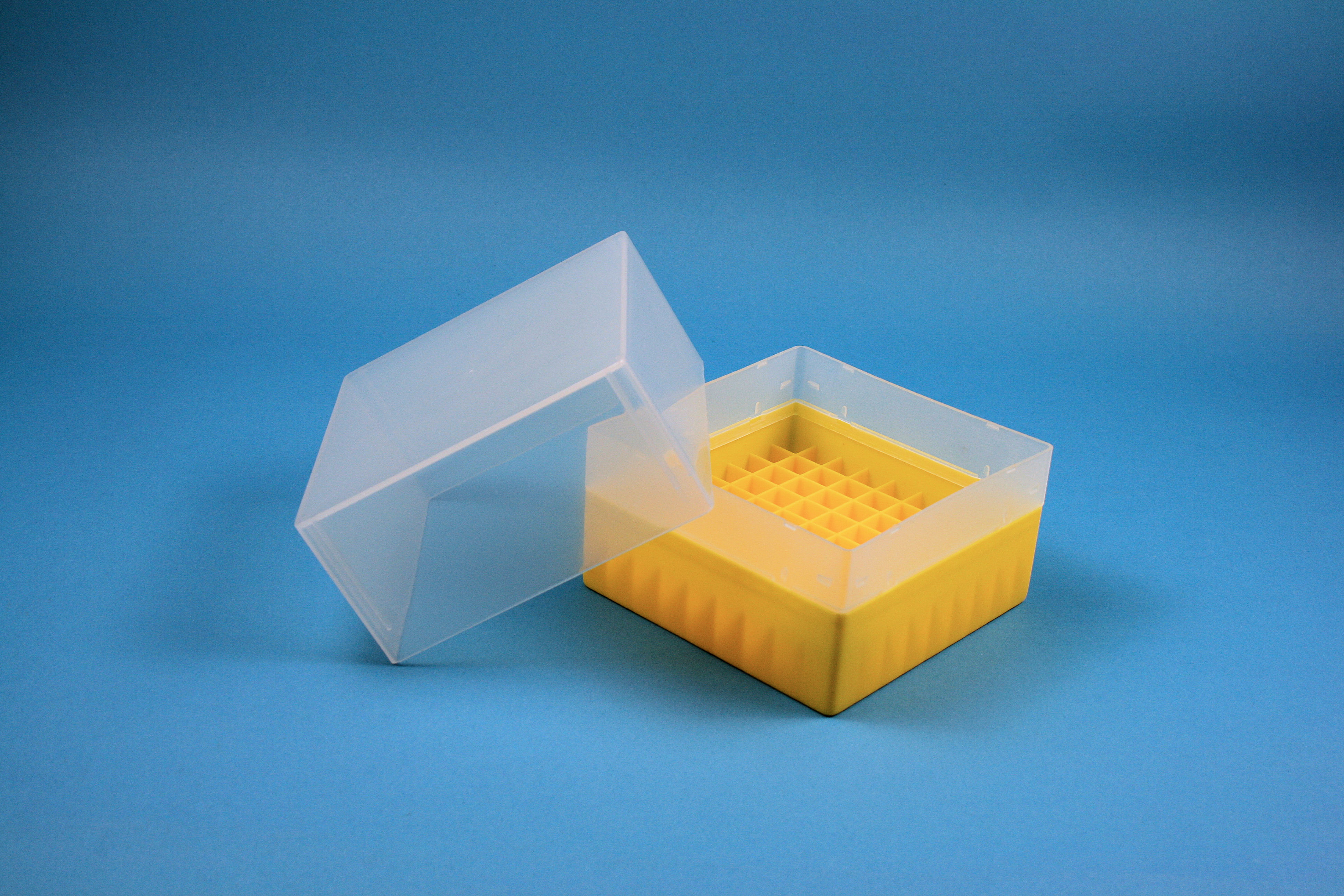 EPPi Box 122, 9x9, gul, 122mm, fast, PP, 12,5mm