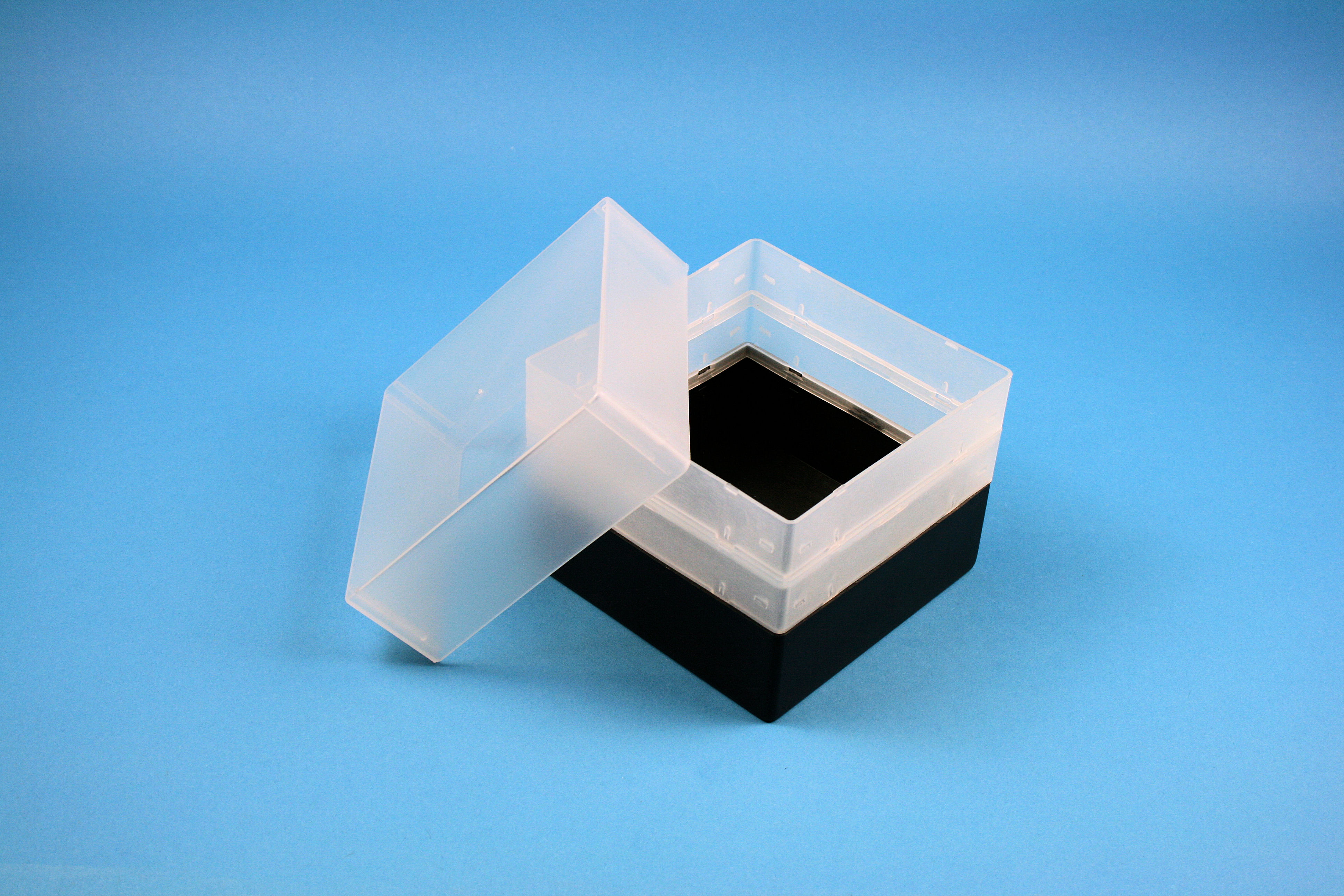 EPPi Box 128, 1x1, PP, sort, 128mm, fast