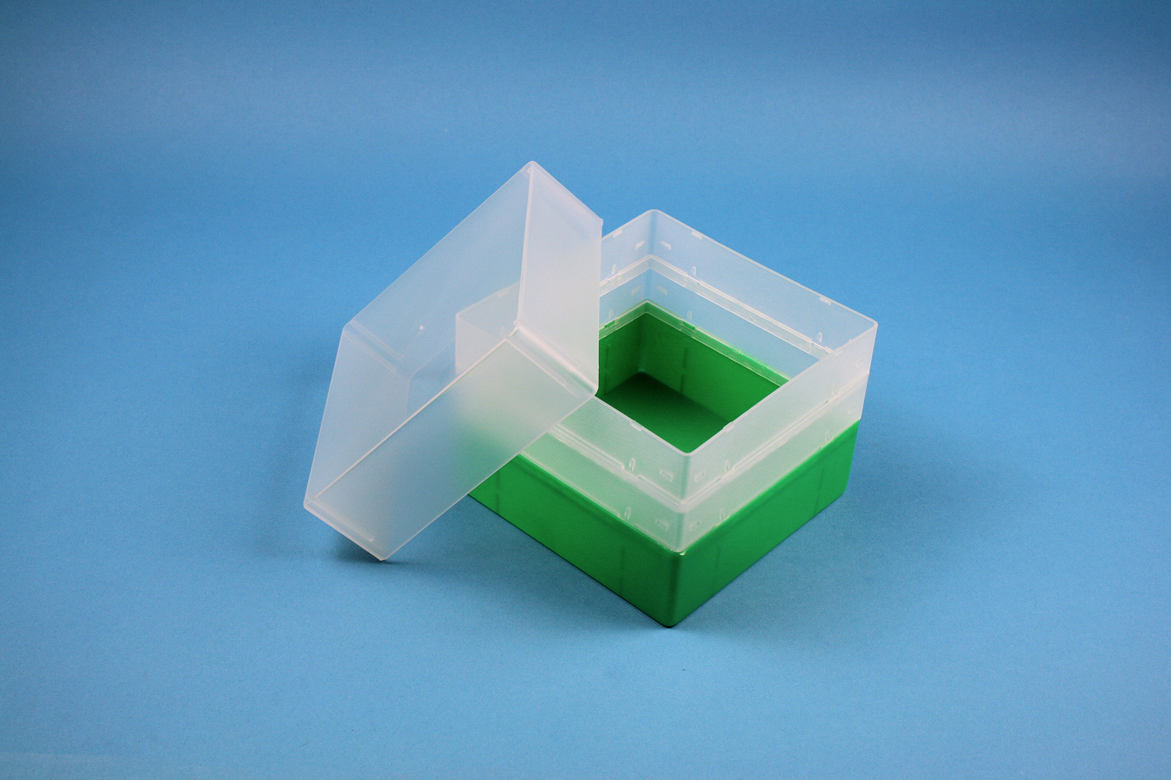 EPPi Box 128, 1x1, PP, grøn, 128mm, fast