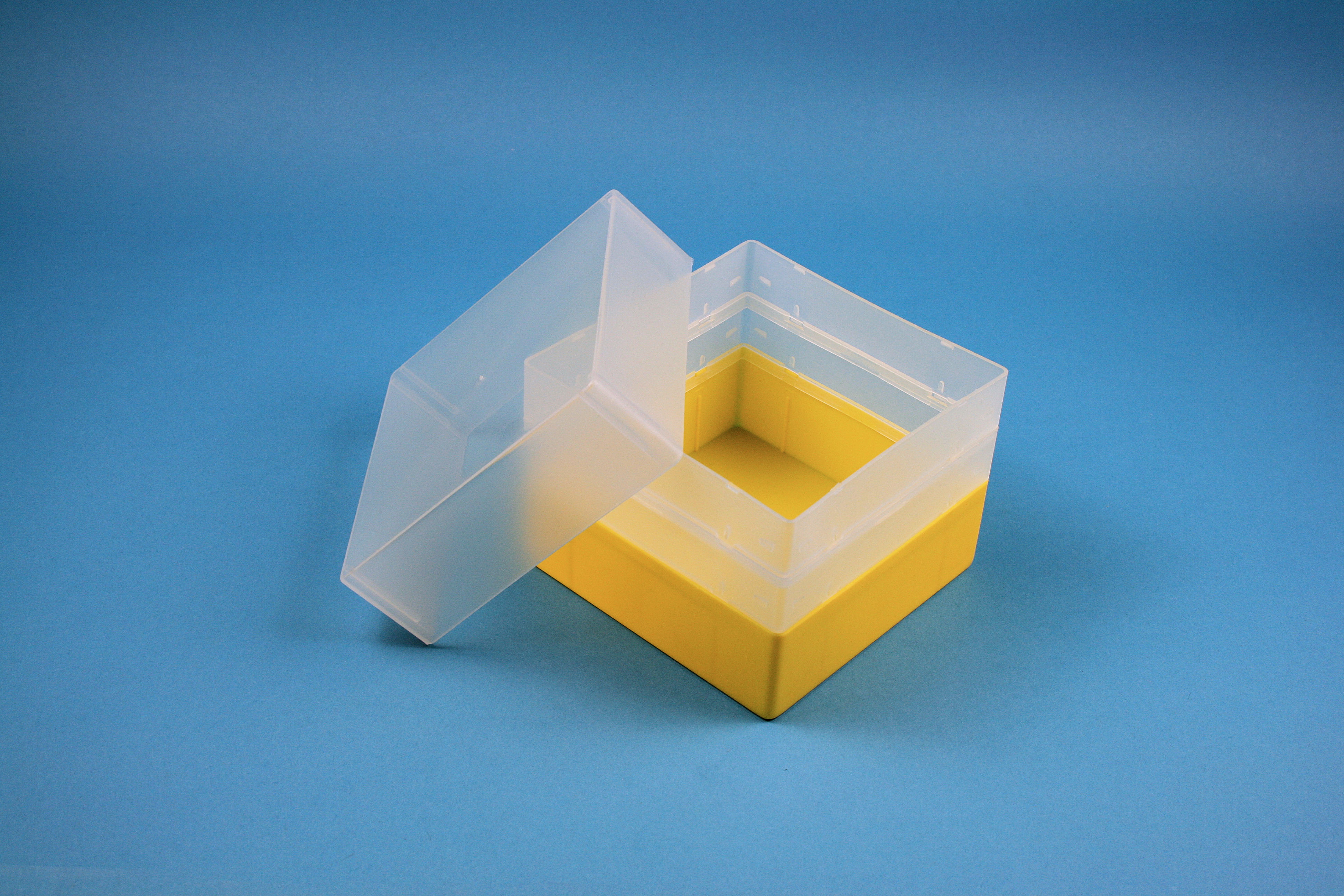EPPi Box 128, 1x1, PP, gul, 128mm, fast