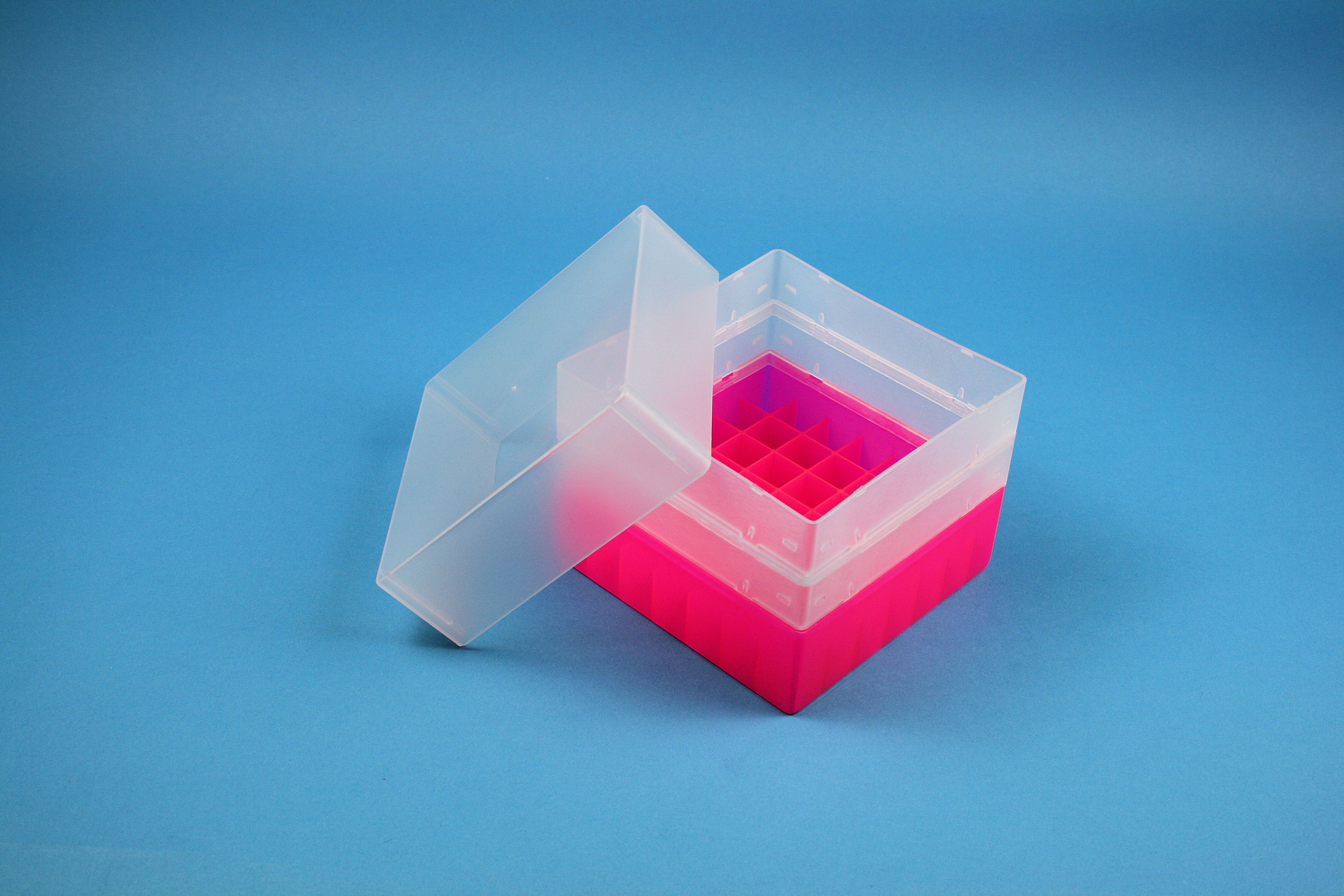 EPPi Box 128, 7x7, n-pink, 128mm, fast, PP, 16,5mm