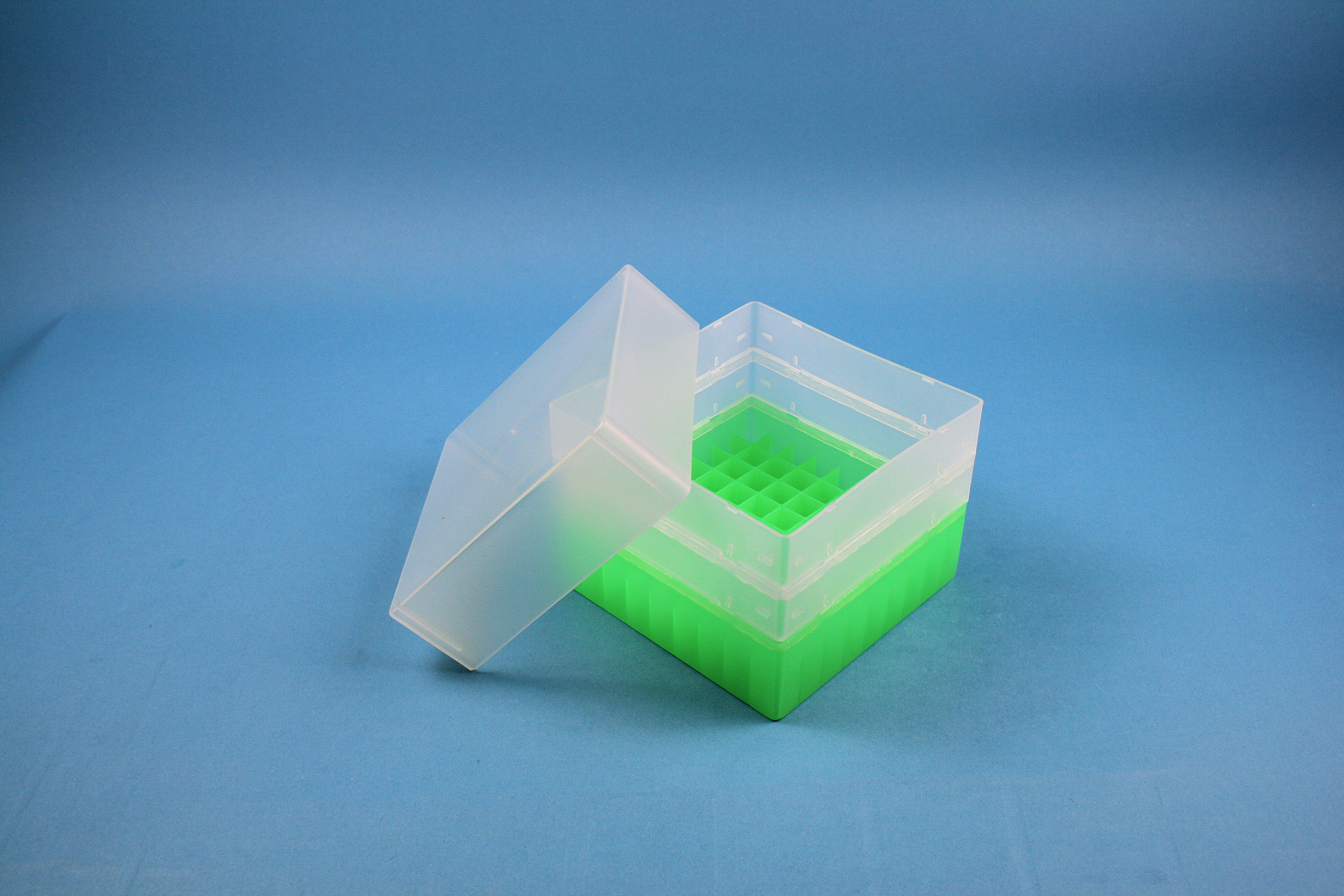 EPPi Box 128, 9x9, n-grøn, 128mm, fast, PP, 12,5mm