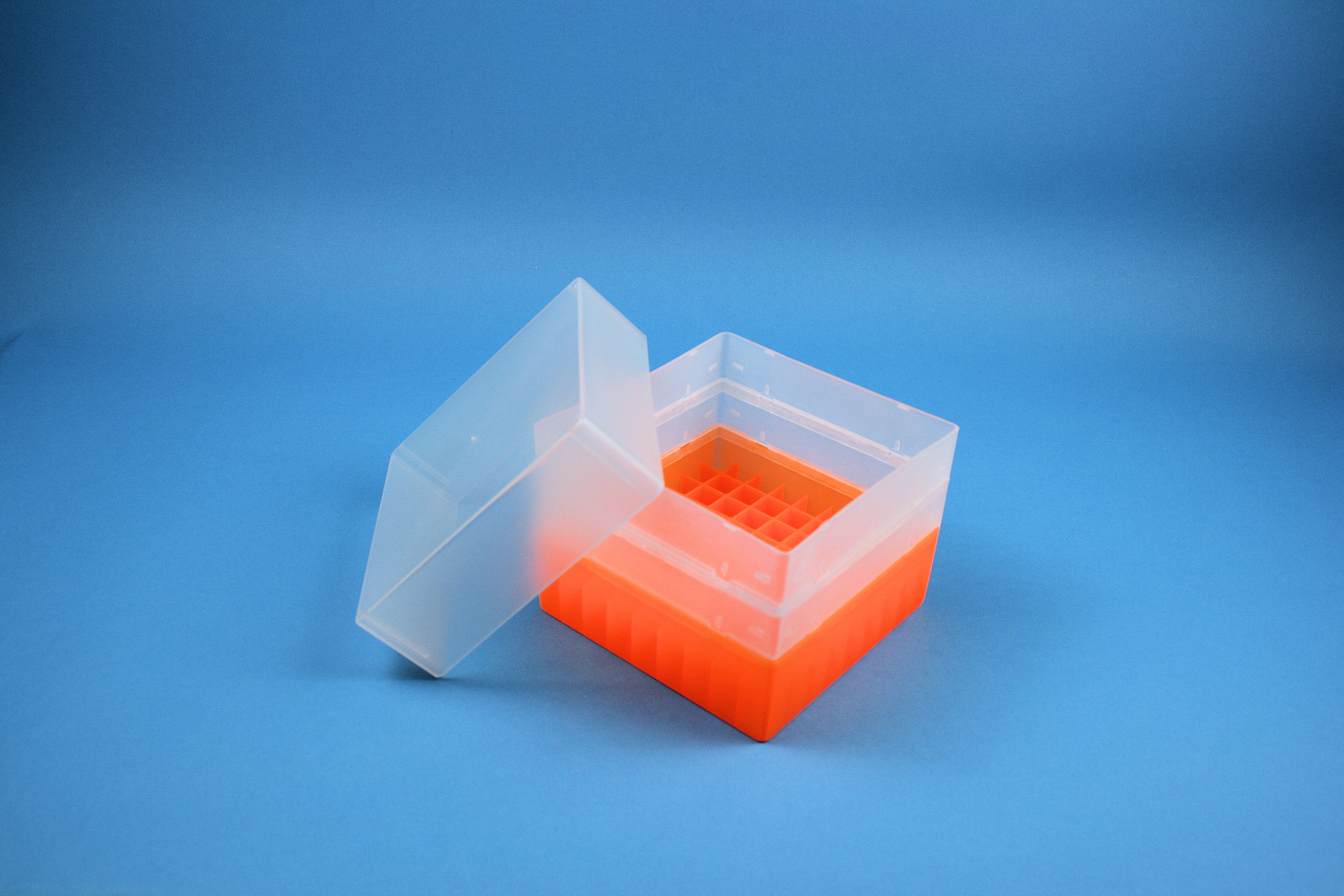 EPPi Box 128, 9x9, n-orange, 128mm, fast, PP, 12,5