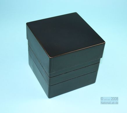 EPPi Box 128, 10 huller, sort/sort, fast, PP