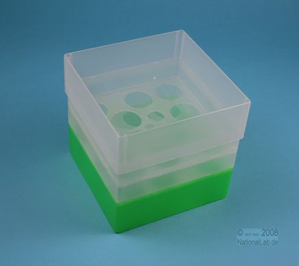 EPPi Box 128, 10, grøn, 128mm, fast, PP, 30mm