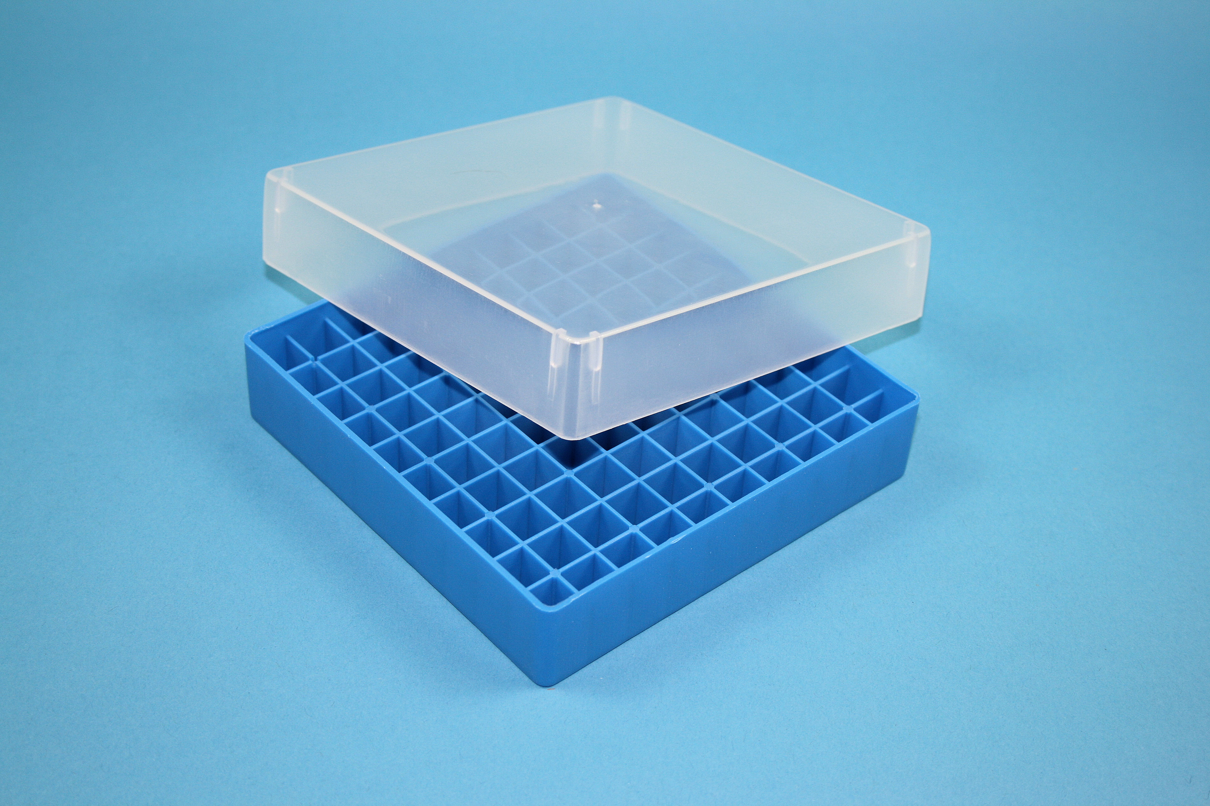 EPPi Box 37, 10x10, blå, 37mm, fast, PP, 11mm