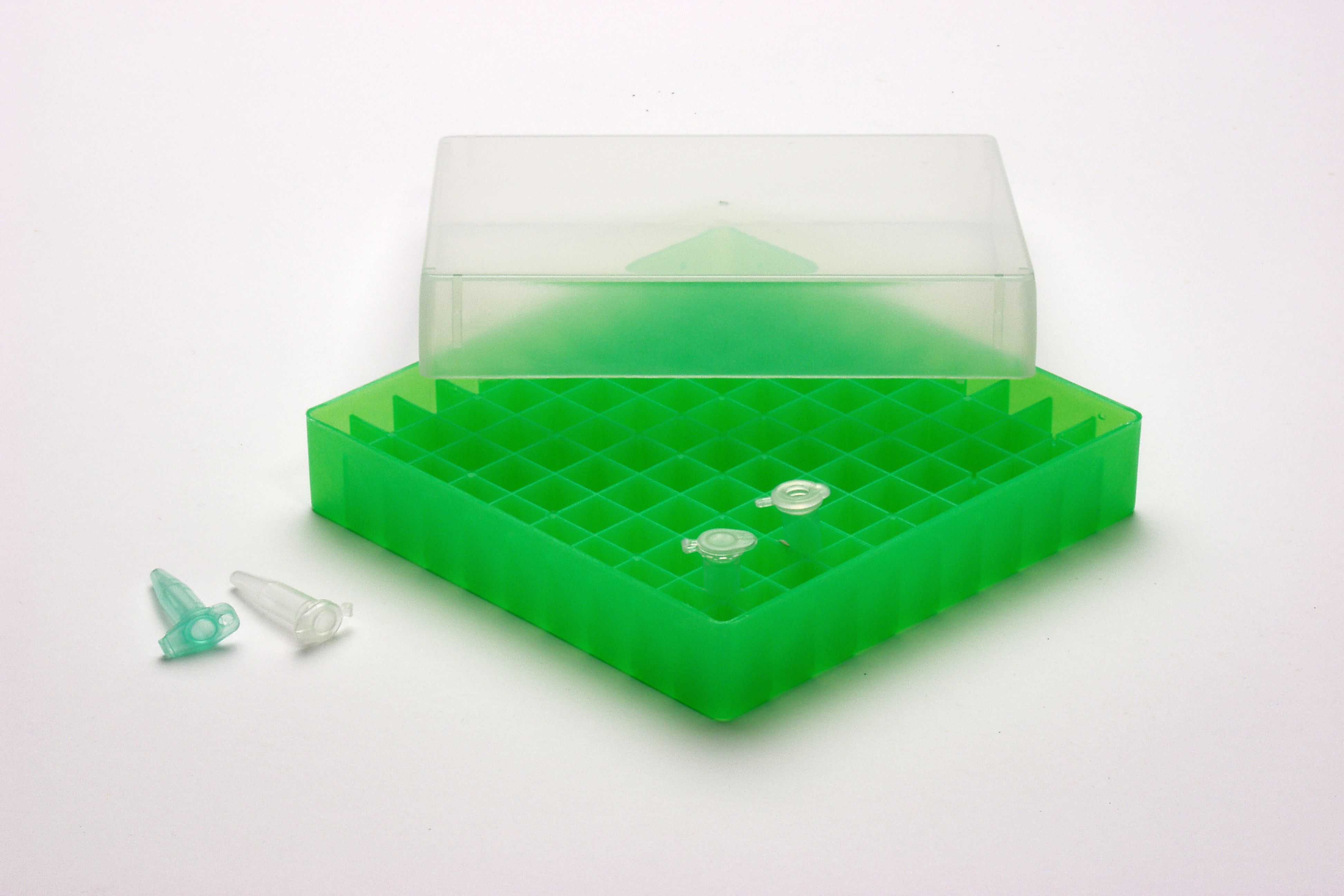 EPPi Box 37, 10x10, n-grøn, 37mm, fast, PP, 11mm