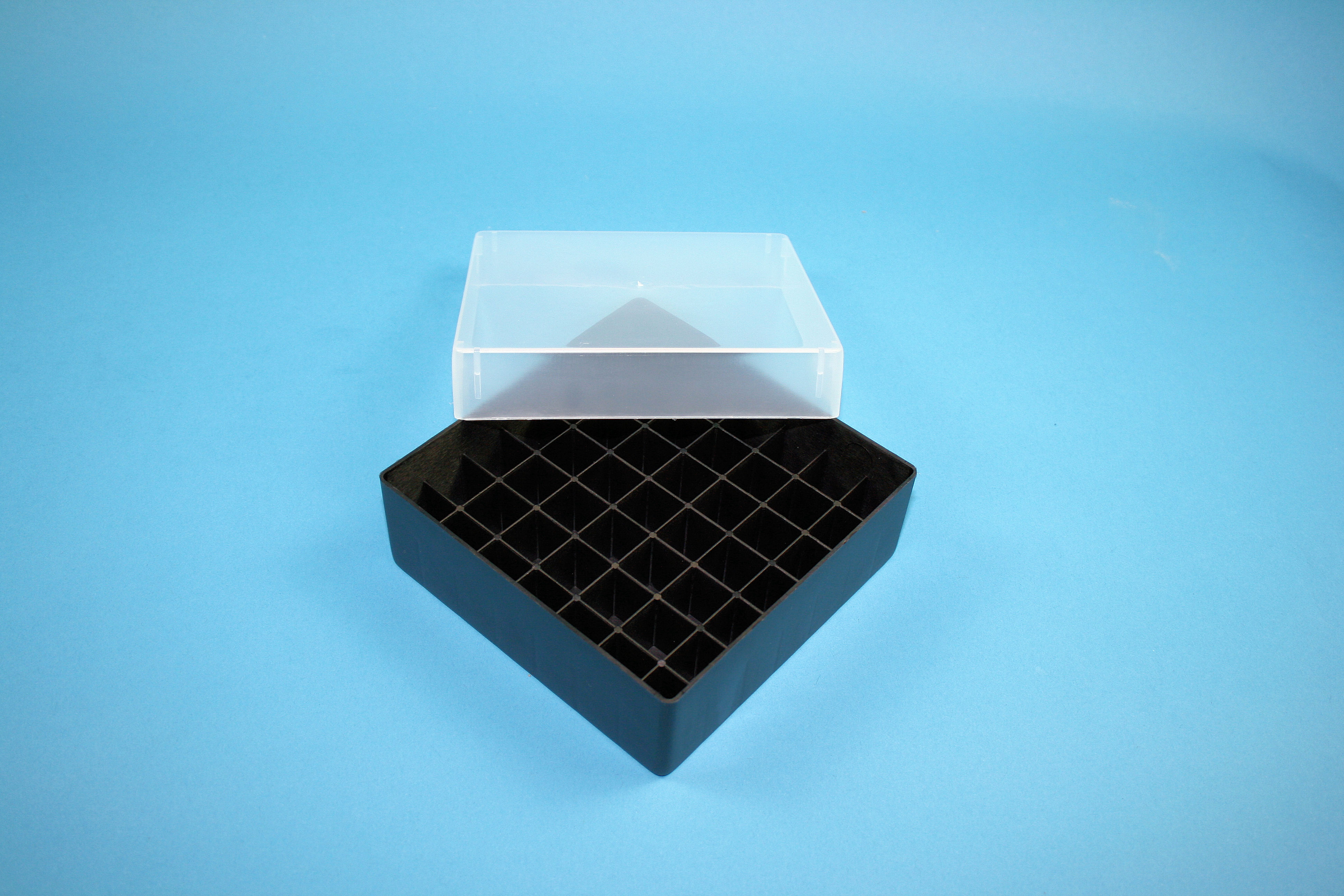 EPPi Box 50, 7x7, sort, 52mm, fast, PP, 16,5mm