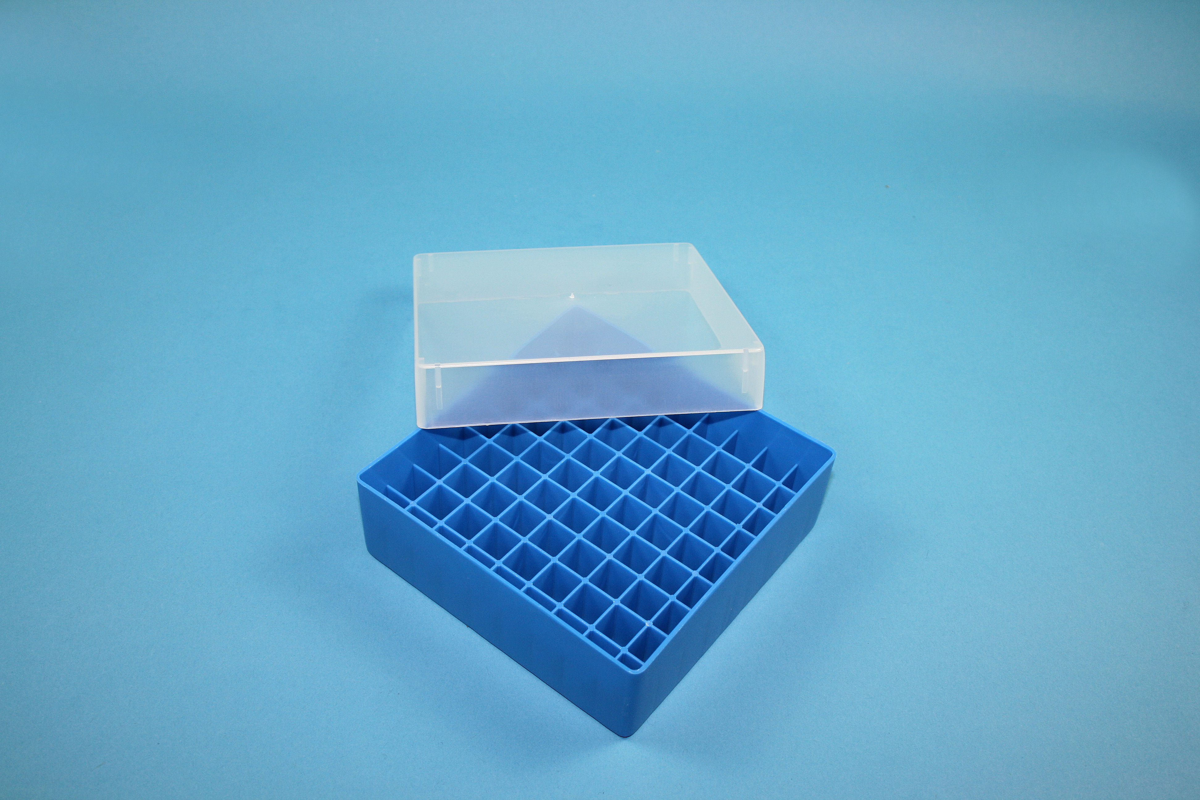 EPPi Box 50, 9x9, blå, 52mm, fast, PP, 12,5mm