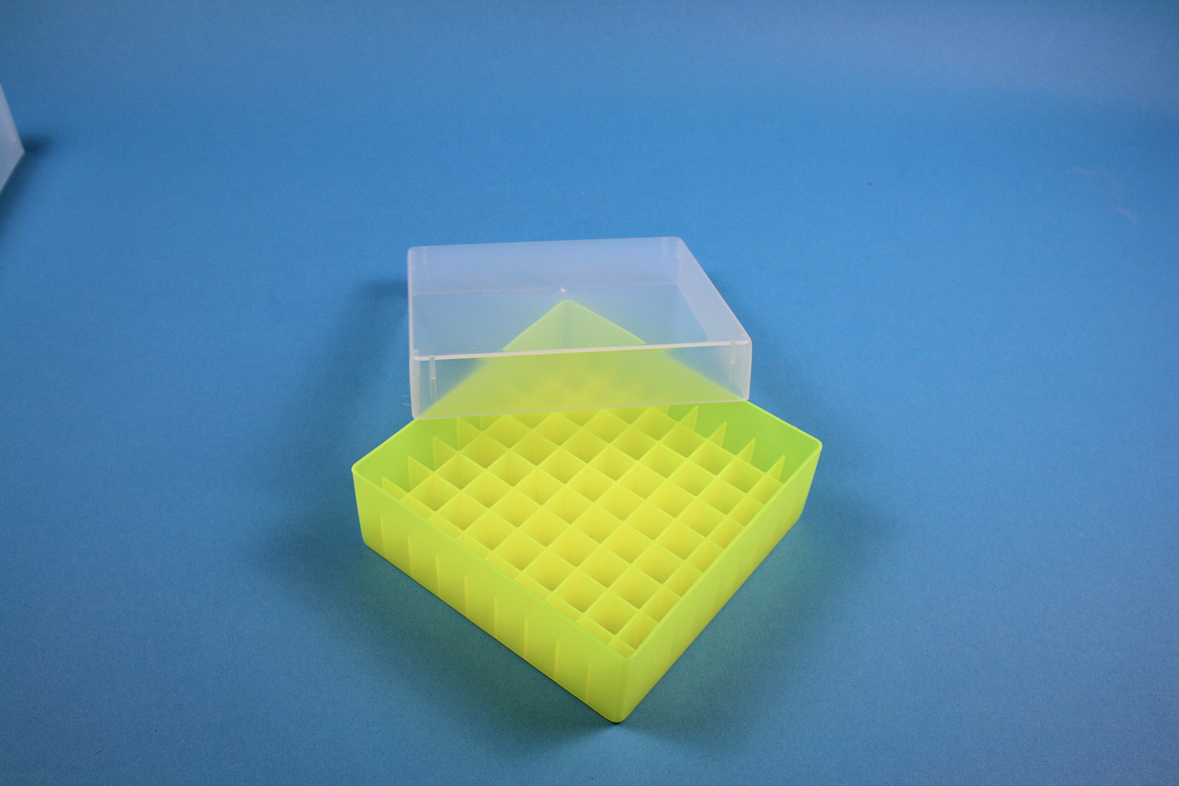 EPPi Box 50, 9x9, n-gul, 52mm, fast, PP, 12,5mm