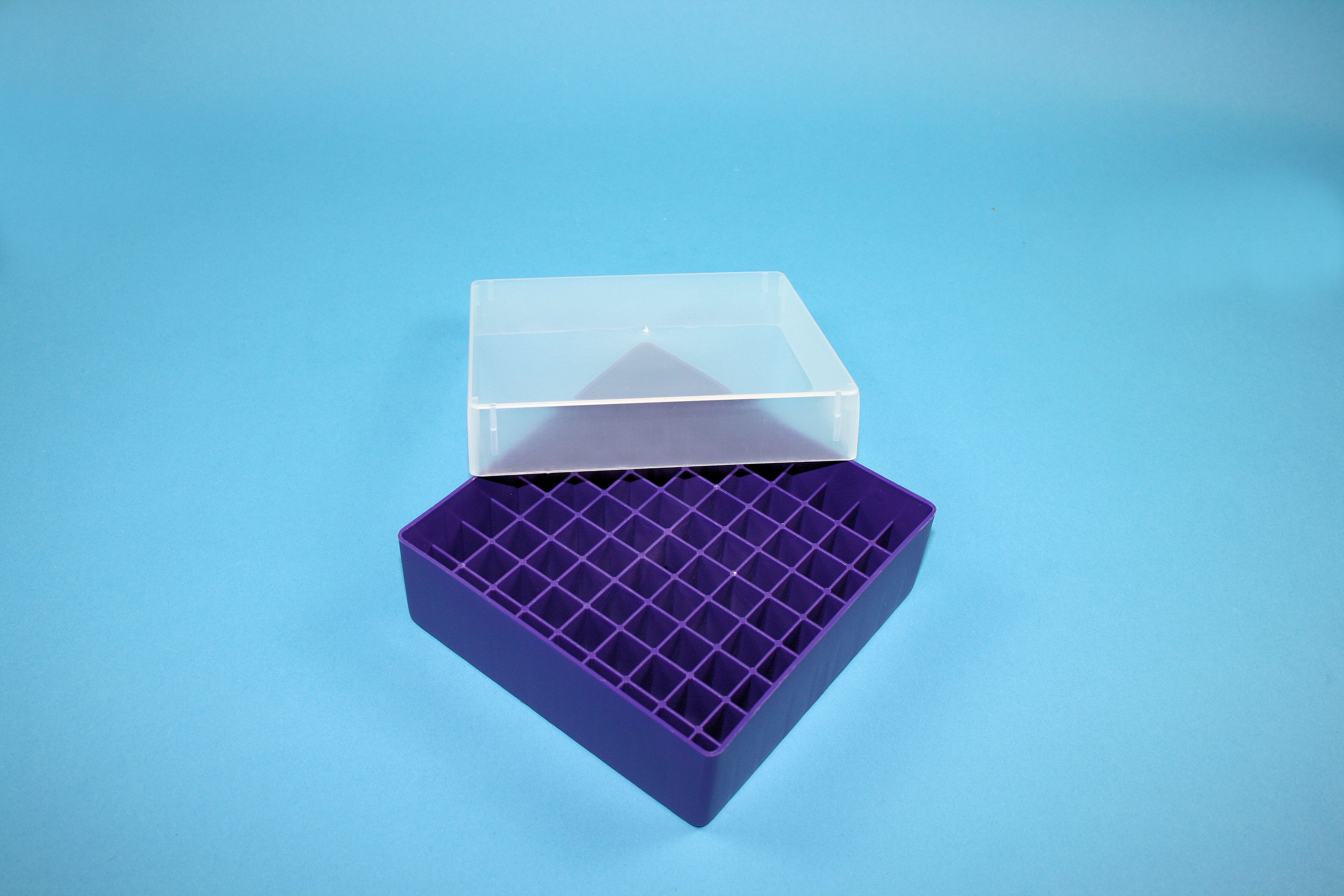 EPPi Box 50, 9x9, lilla, 52mm, fast, PP, 12,5mm