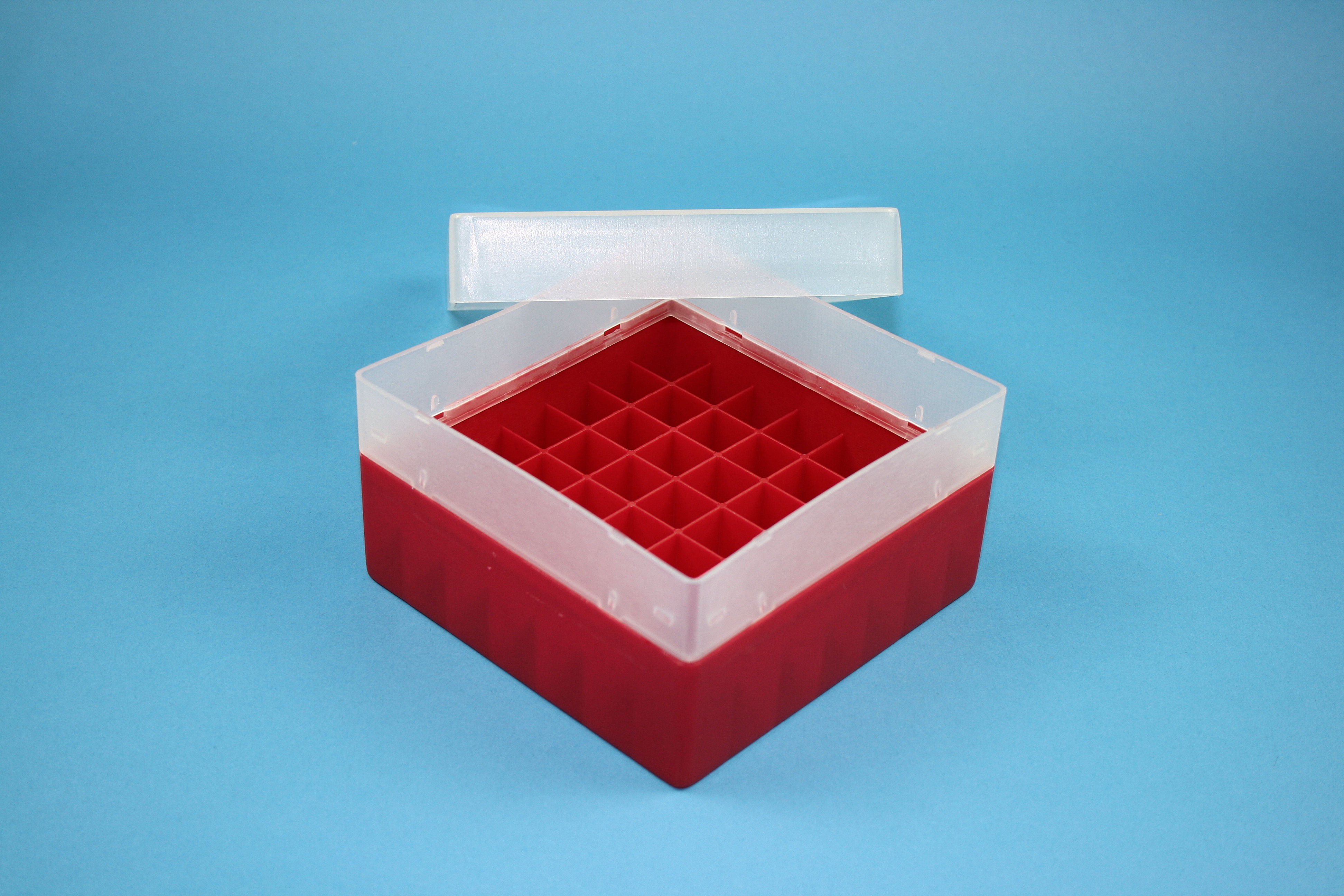 EPPi Box 70, 7x7, rød, 70-80mm, var., PP, 16,5mm