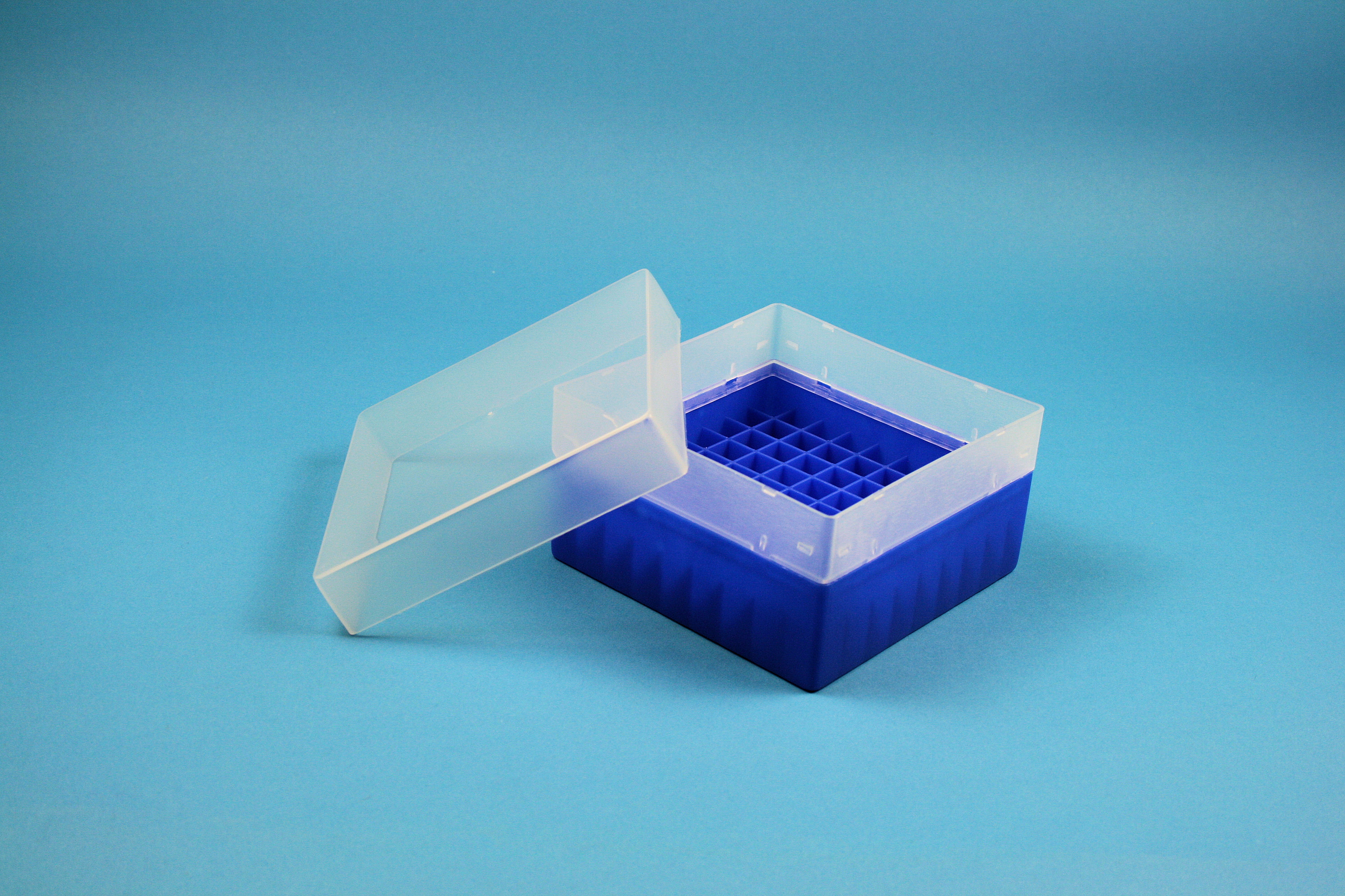 EPPi Box 70, 9x9, n-blå, 70-80mm, var., PP, 12,5mm