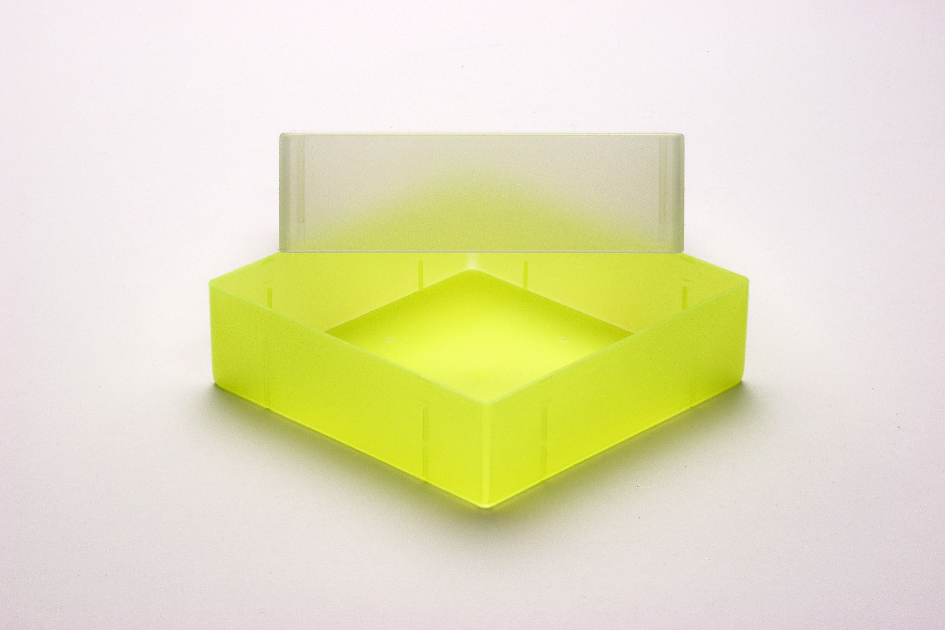 EPPi Box 75, 1x1, PP, n-gul, 75mm, fast