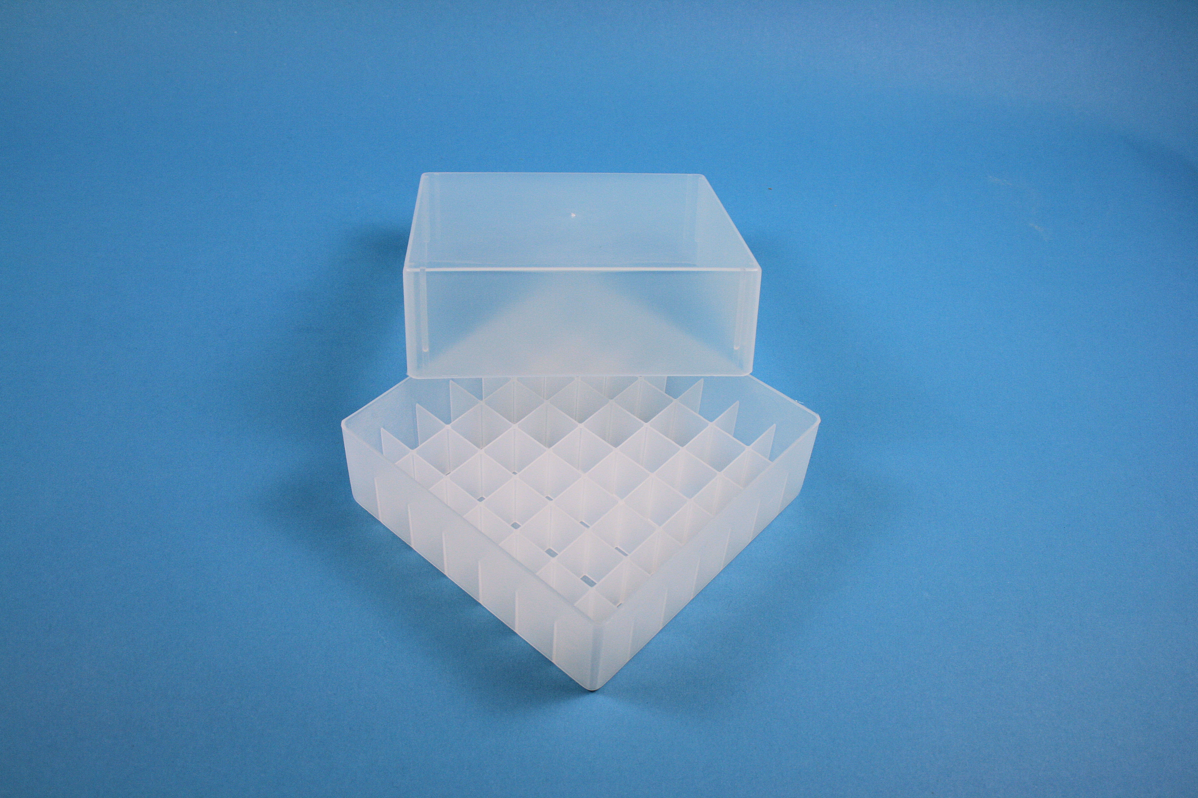 Cryo box, 130x130x75mm, 7x7, neutural