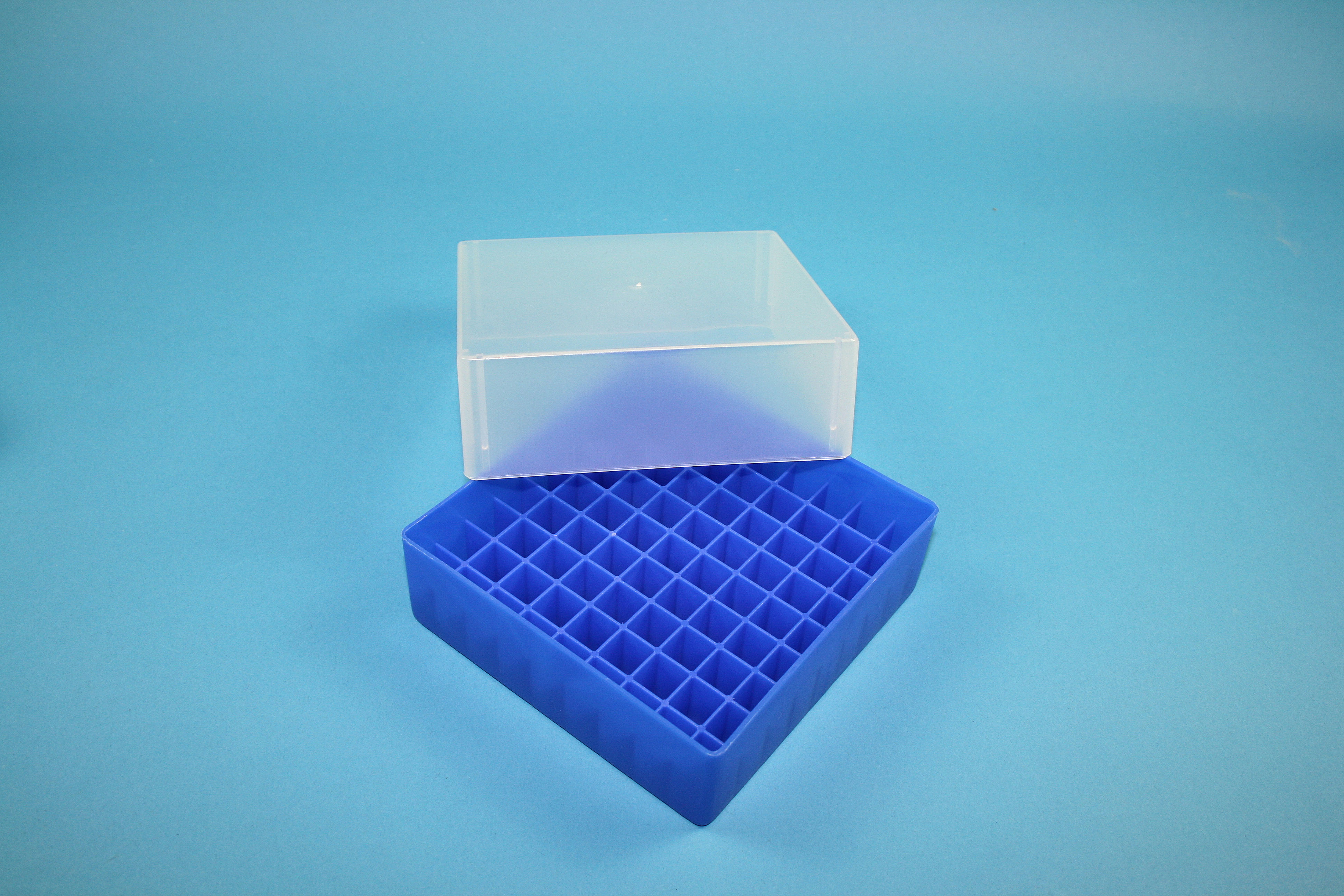 EPPi Box 75, 9x9, n-blå, 75mm, fast, PP, 12,5mm