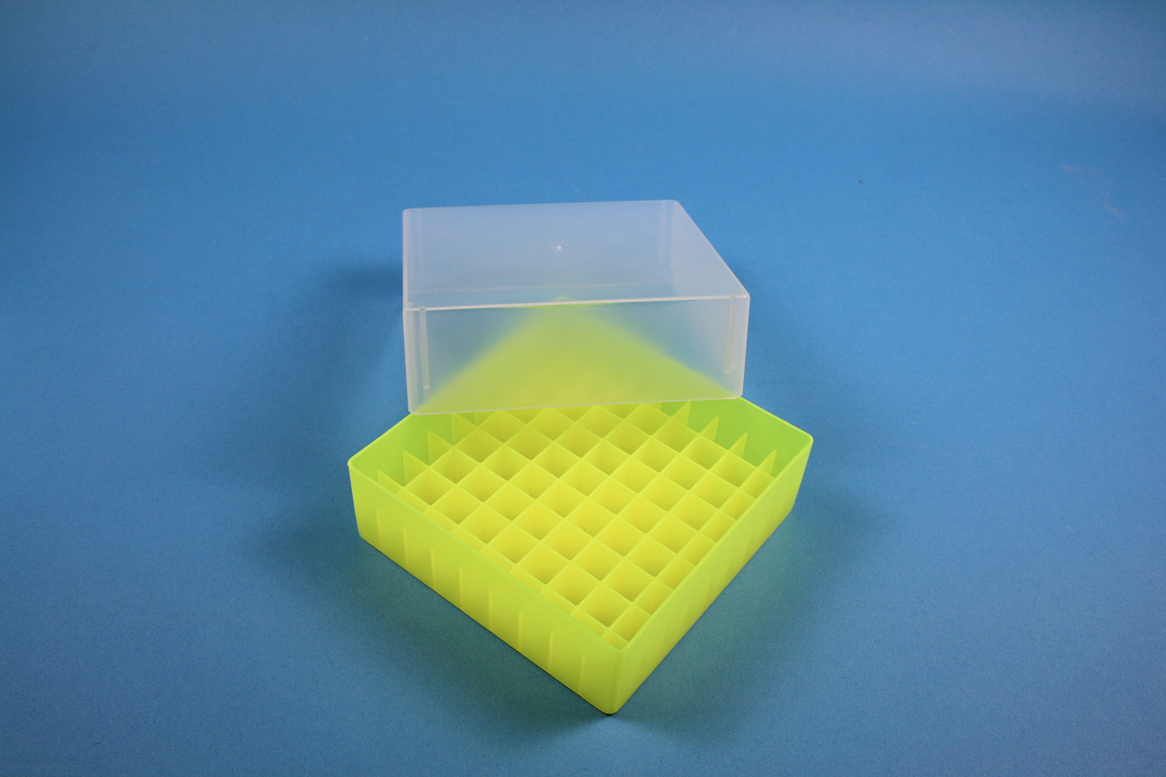 EPPi Box 75, 9x9, n-gul, 75mm, fast, PP, 12,5mm