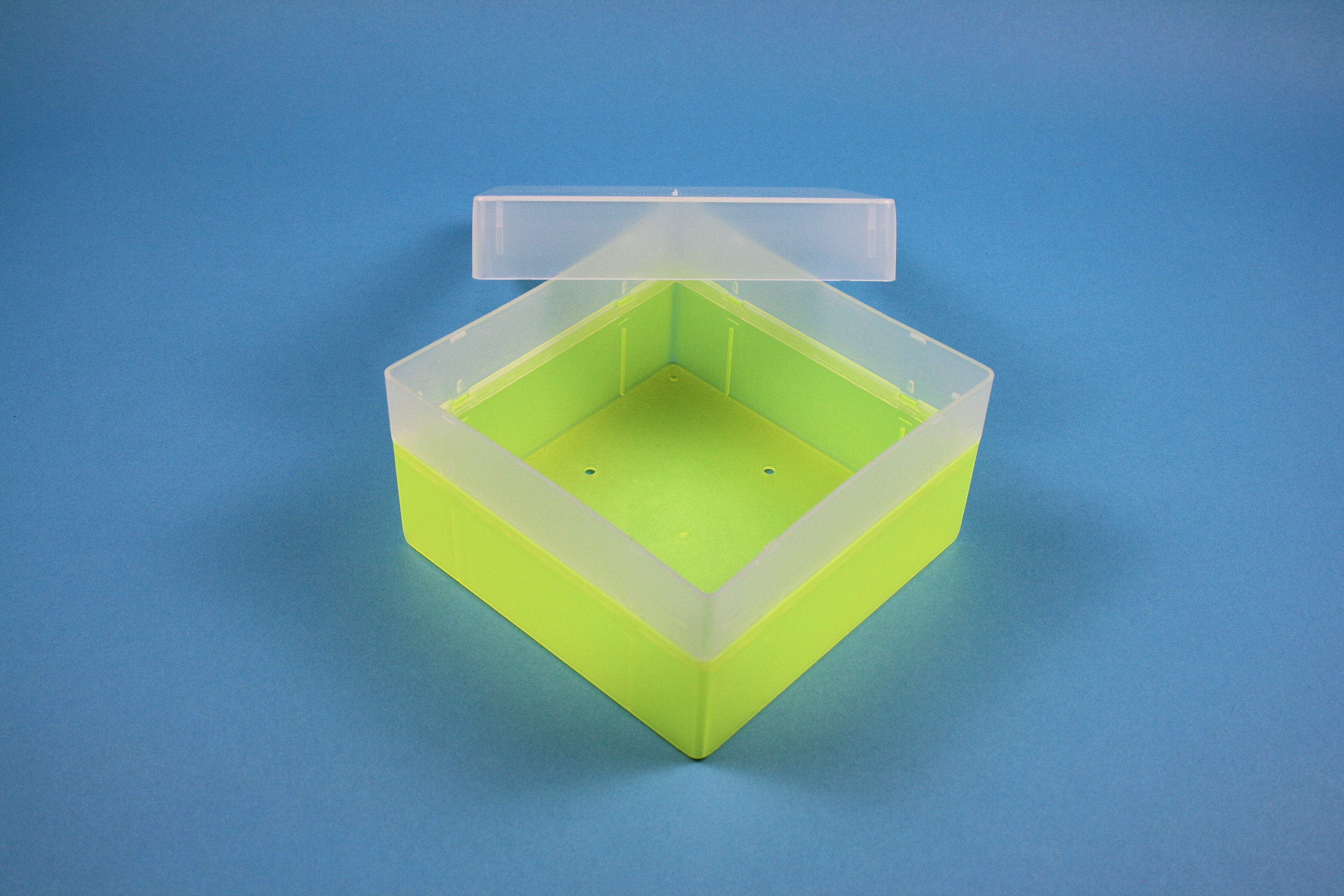 EPPi Box 80, 1x1, PP, n-gul, 80mm, fast