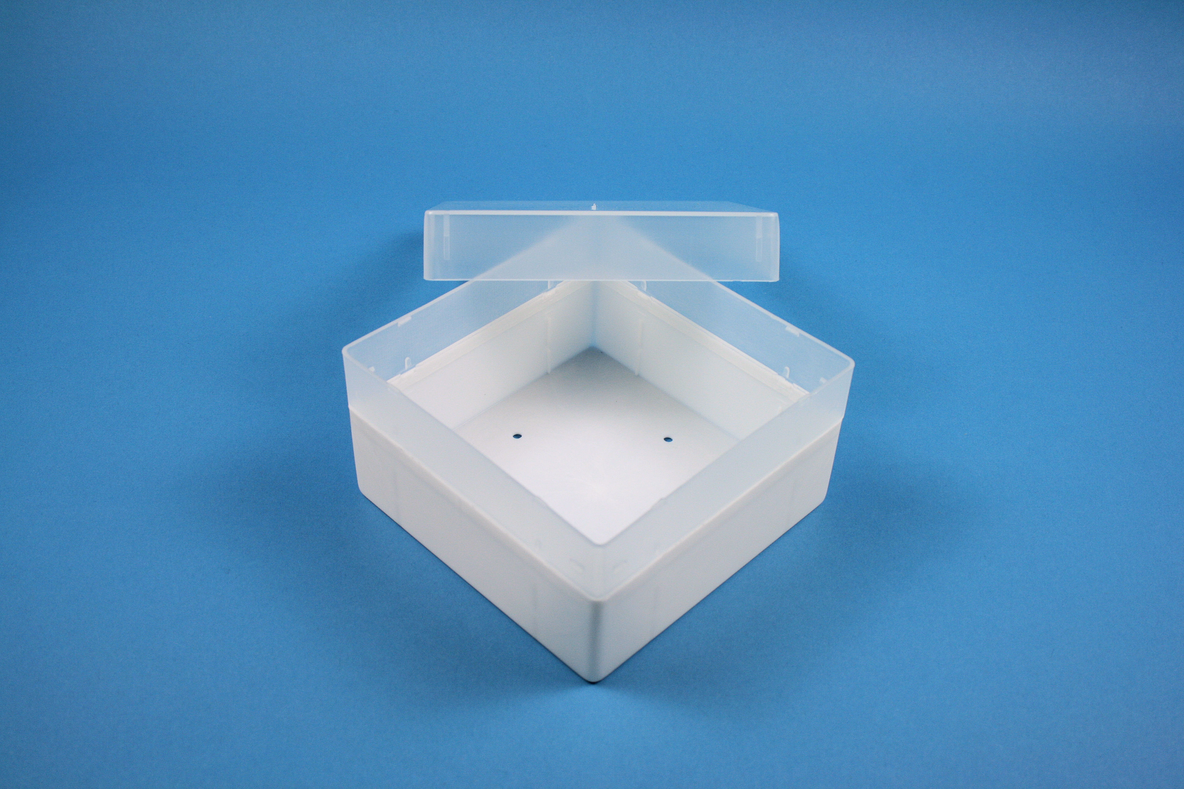 EPPi Box 80, 1x1, PP, hvid, 80mm, fast