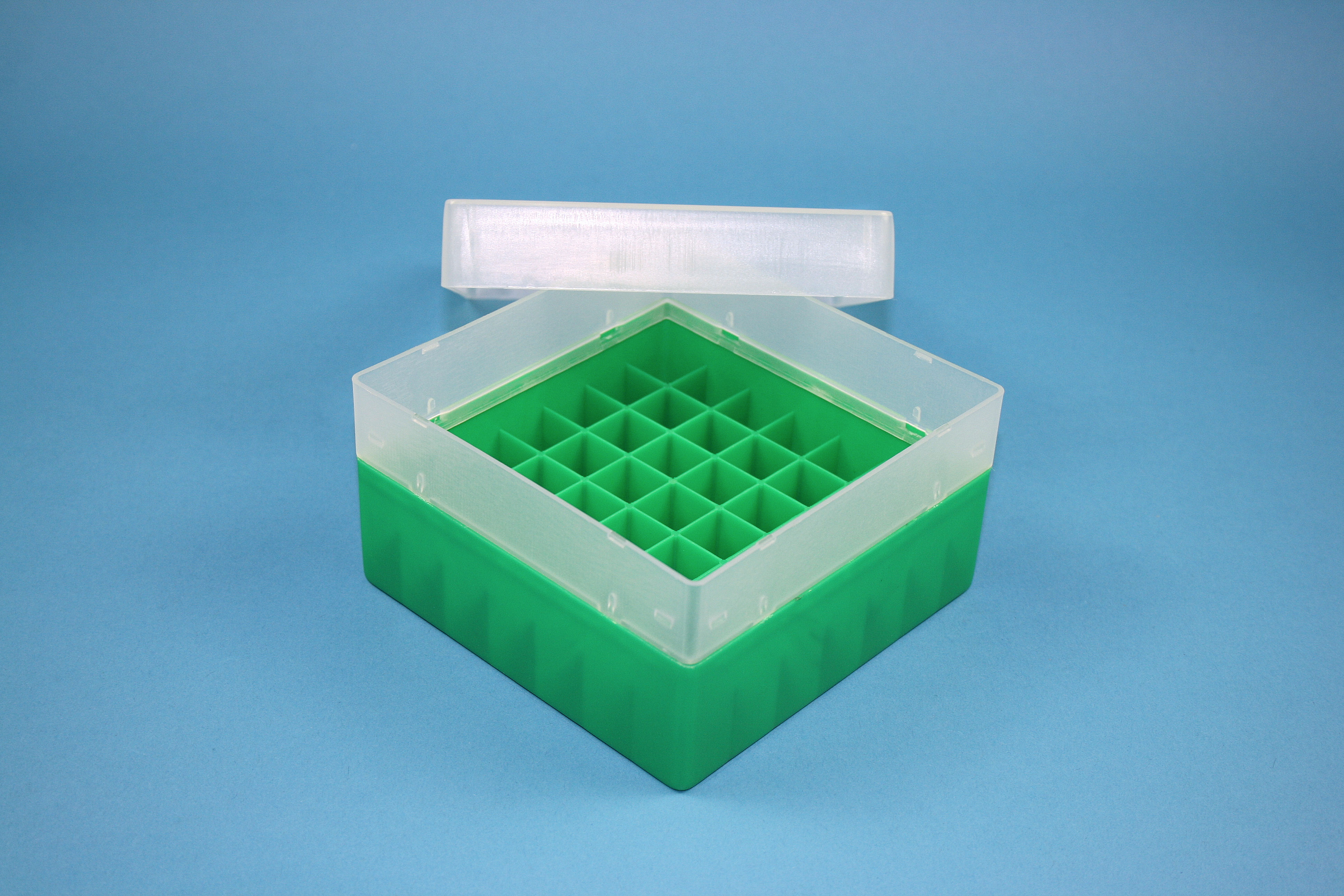 EPPi Box 80, 7x7, grøn, 80mm, fast, PP, 16,5mm