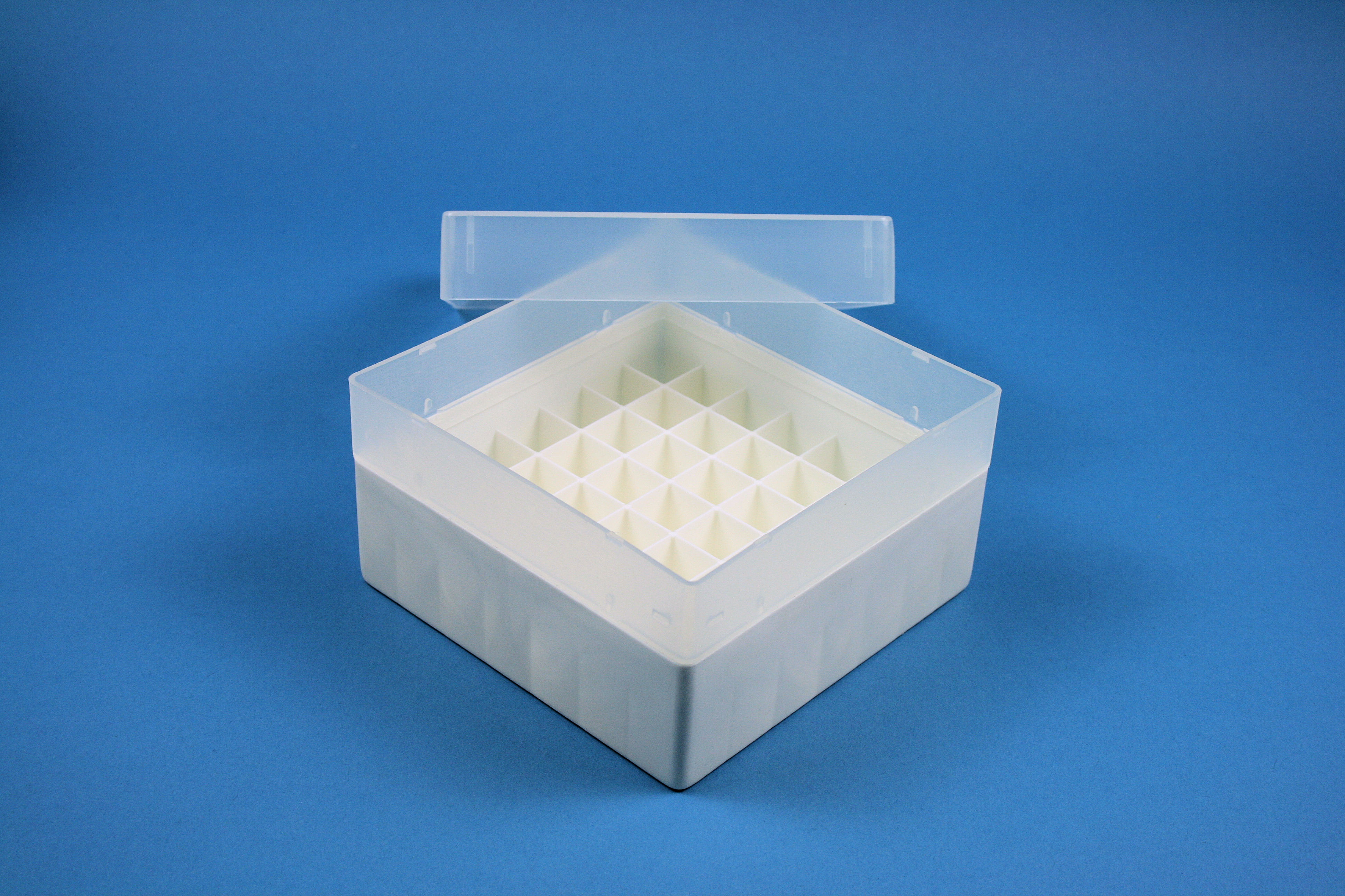 EPPi Box 80, 7x7, hvid, 80mm, fast, PP, 16,5mm