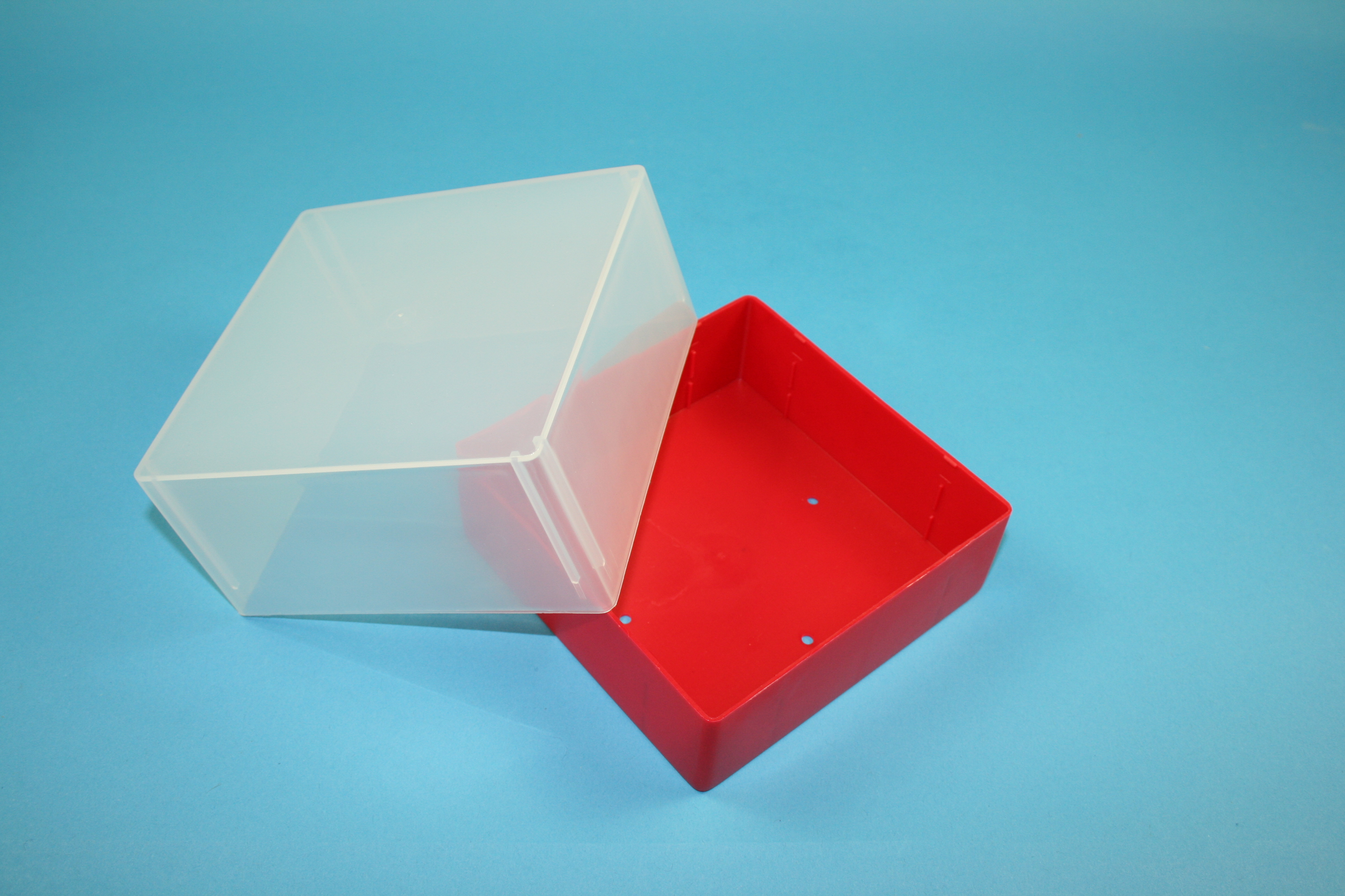 EPPi Box 95, 1x1, PP, rød, 95mm, fast