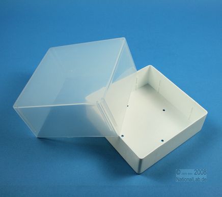 EPPi Box 95, 1x1, PP, hvid, 95mm, fast