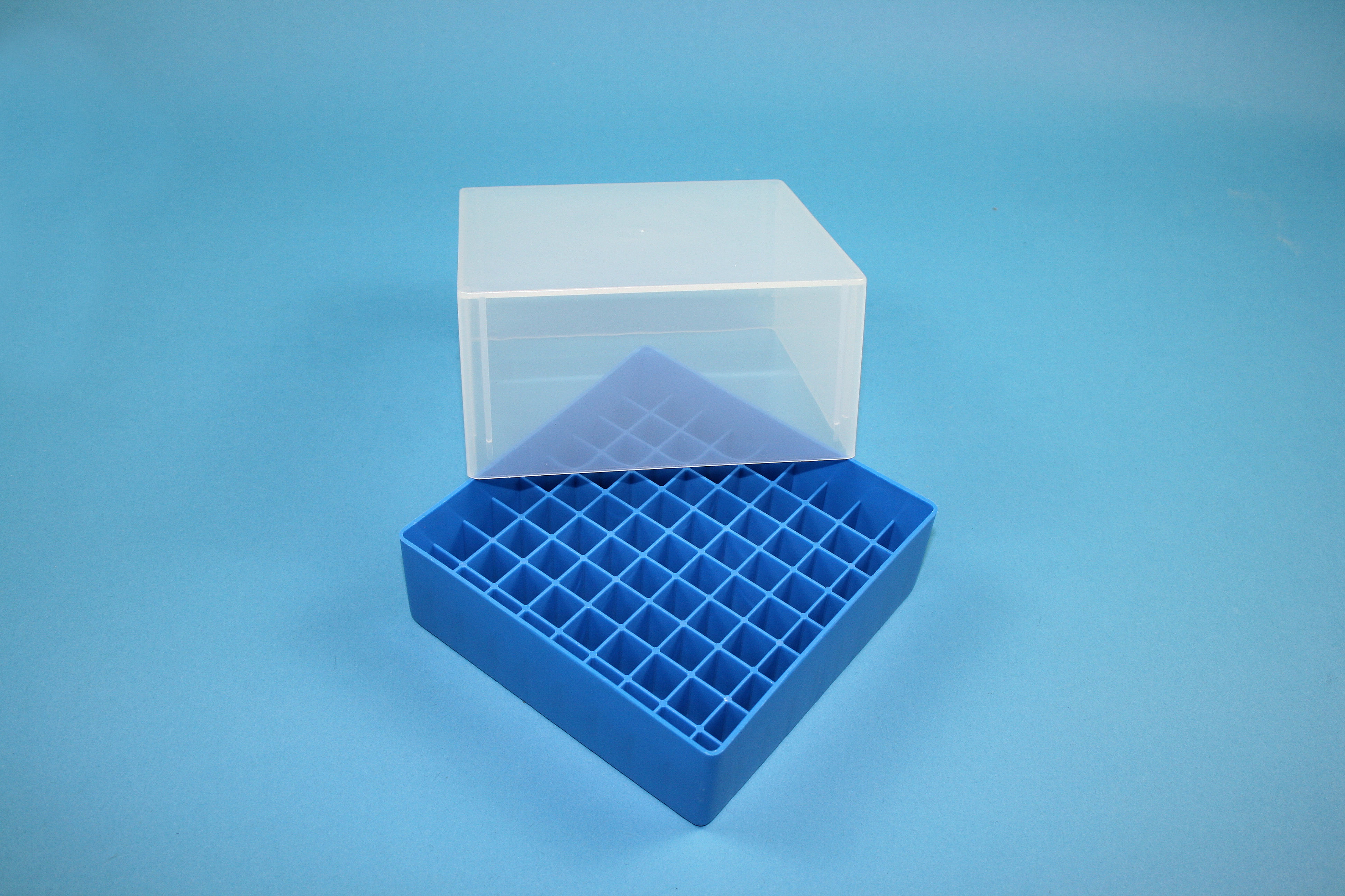 EPPi Box 95, 9x9, blå, 95mm, fast, PP, 12,5mm