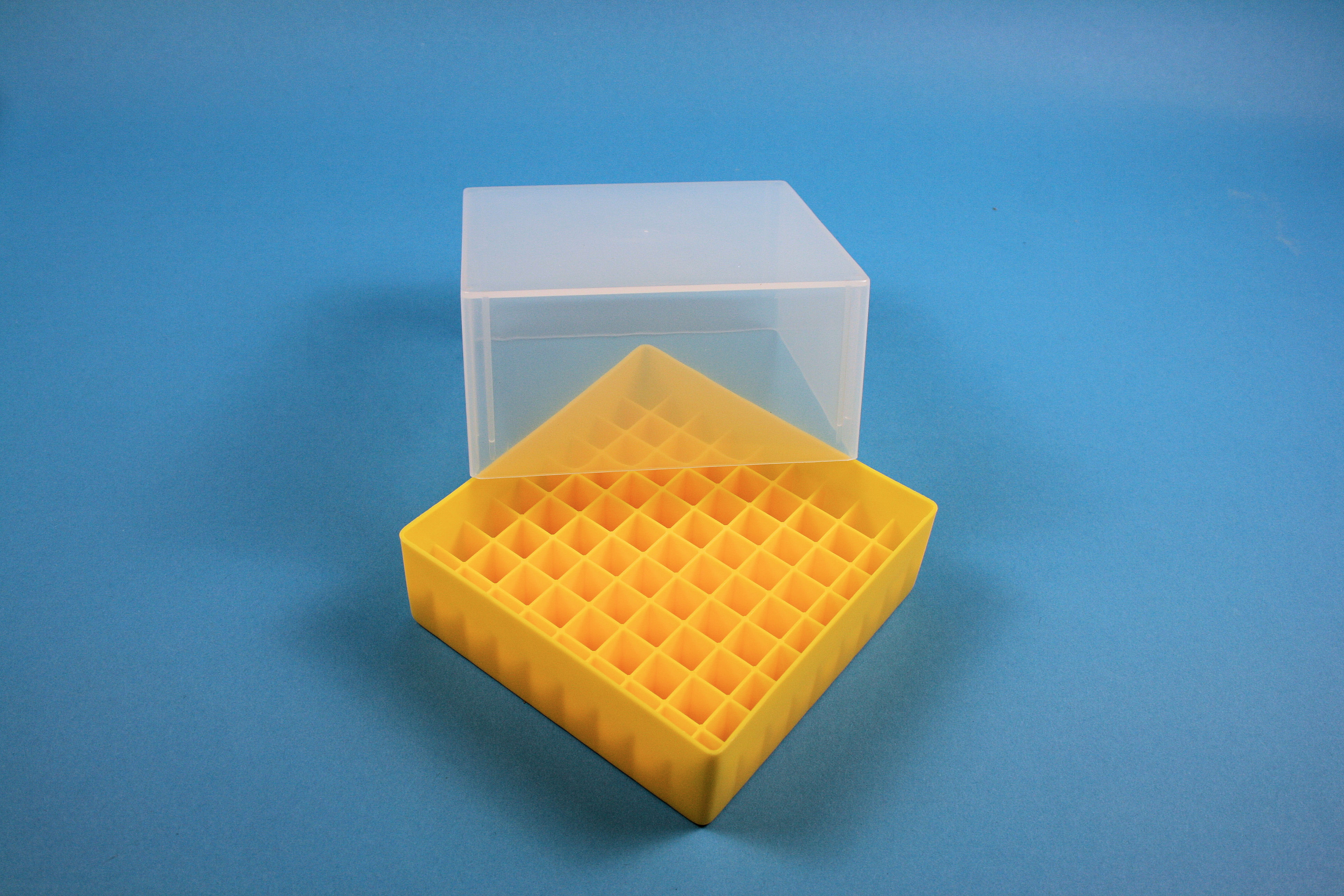 EPPi Box 95, 9x9, gul, 95mm, fast, PP, 12,5mm