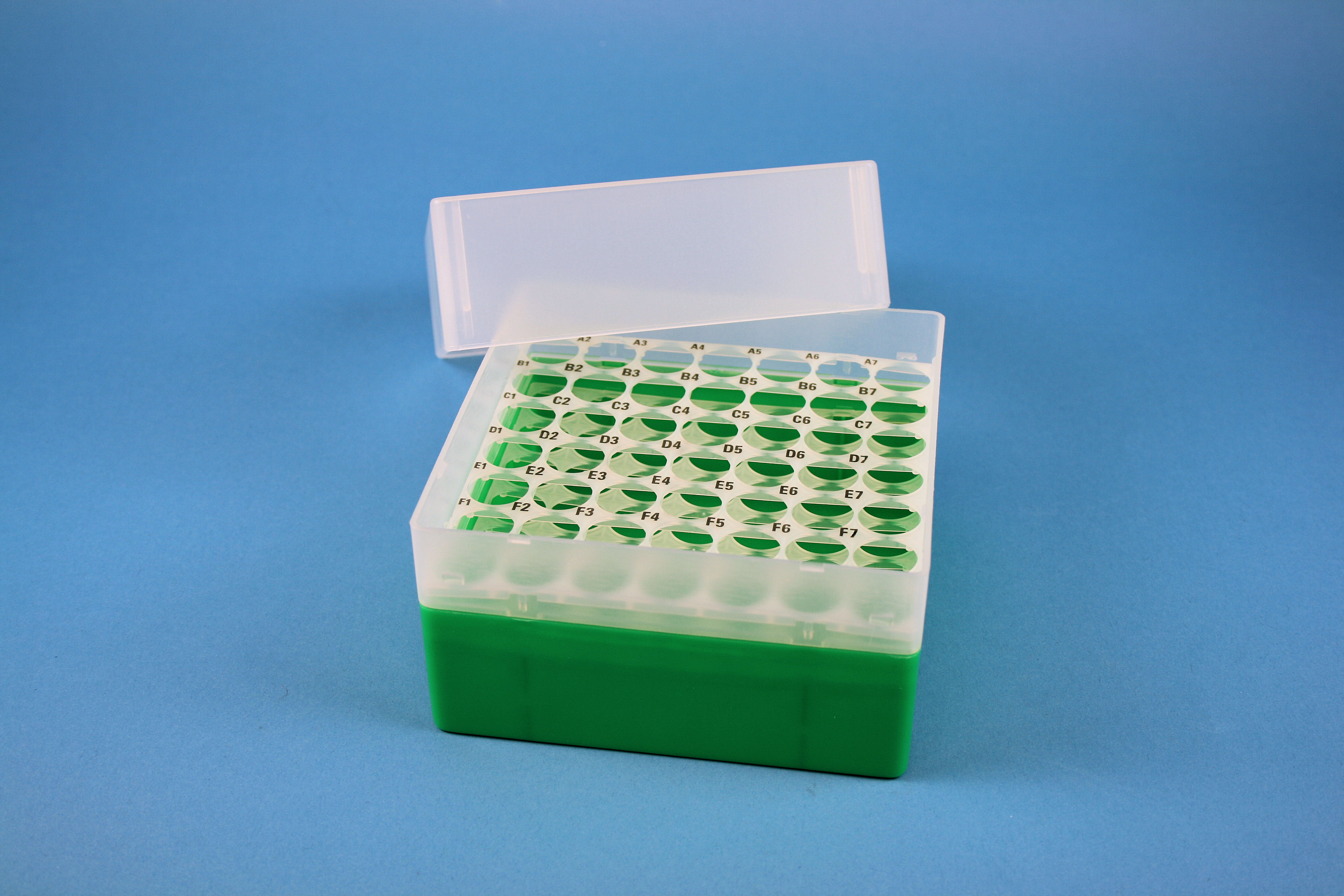 EPPi Box 102, 7x7, grøn, 102mm, fast, PP, 16,5mm