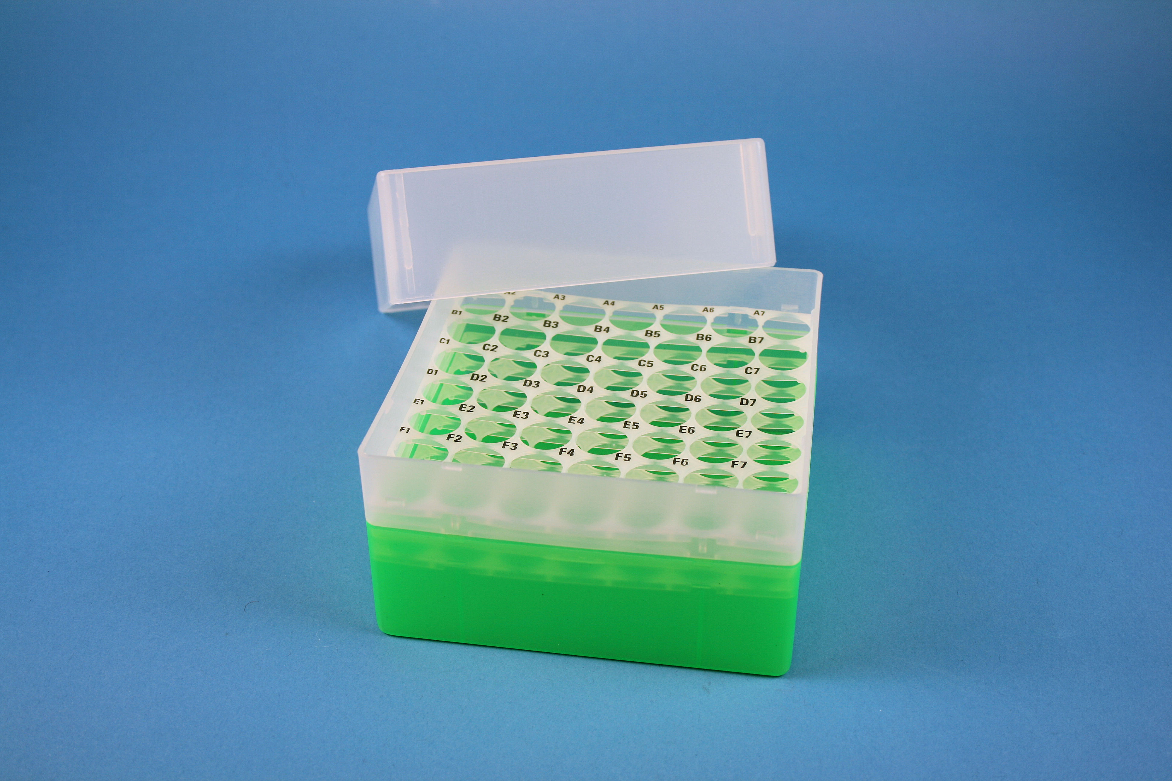 EPPi Box 102, 7x7, n-grøn, 102mm, fast, PP, 16,5mm